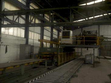 Masina MANNI Sandwich Panel Production Line   eestvaade