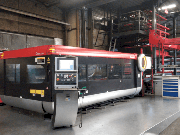 Masina AMADA LC-3015F1NT 4kW CO2   eestvaade