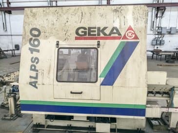 Masina GEKA ALPS-150   eestvaade