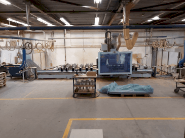 Masina HOMAG WEEKE Profi BMG 611/60/15/F/AP   eestvaade