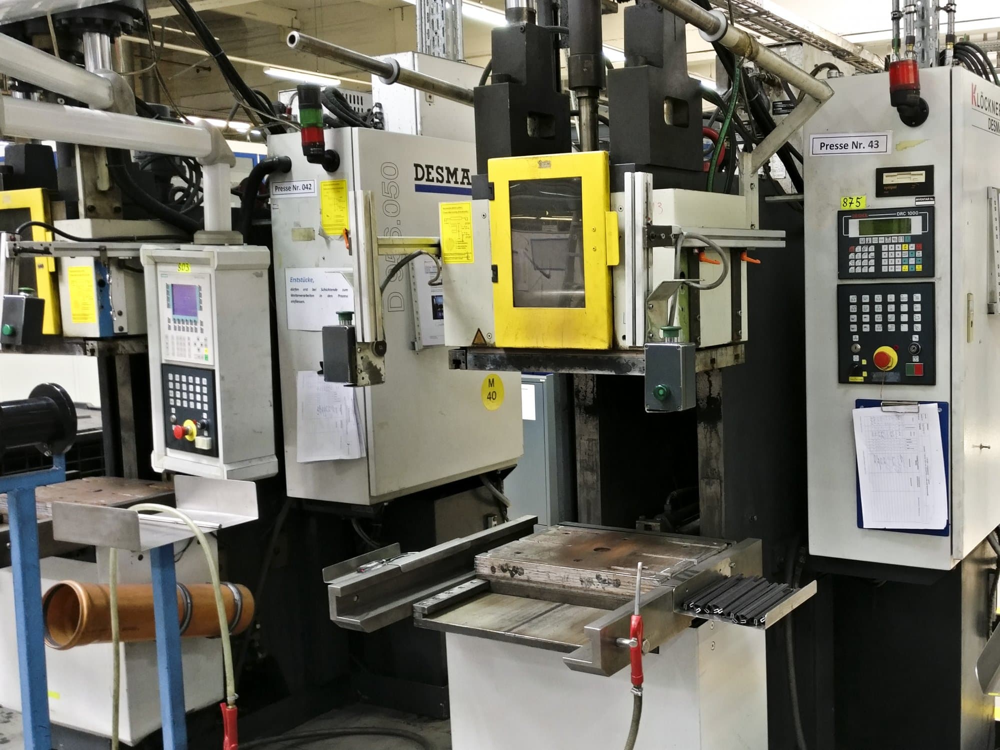 Masinavaade Kloeckner Desma 956.050   paremalt