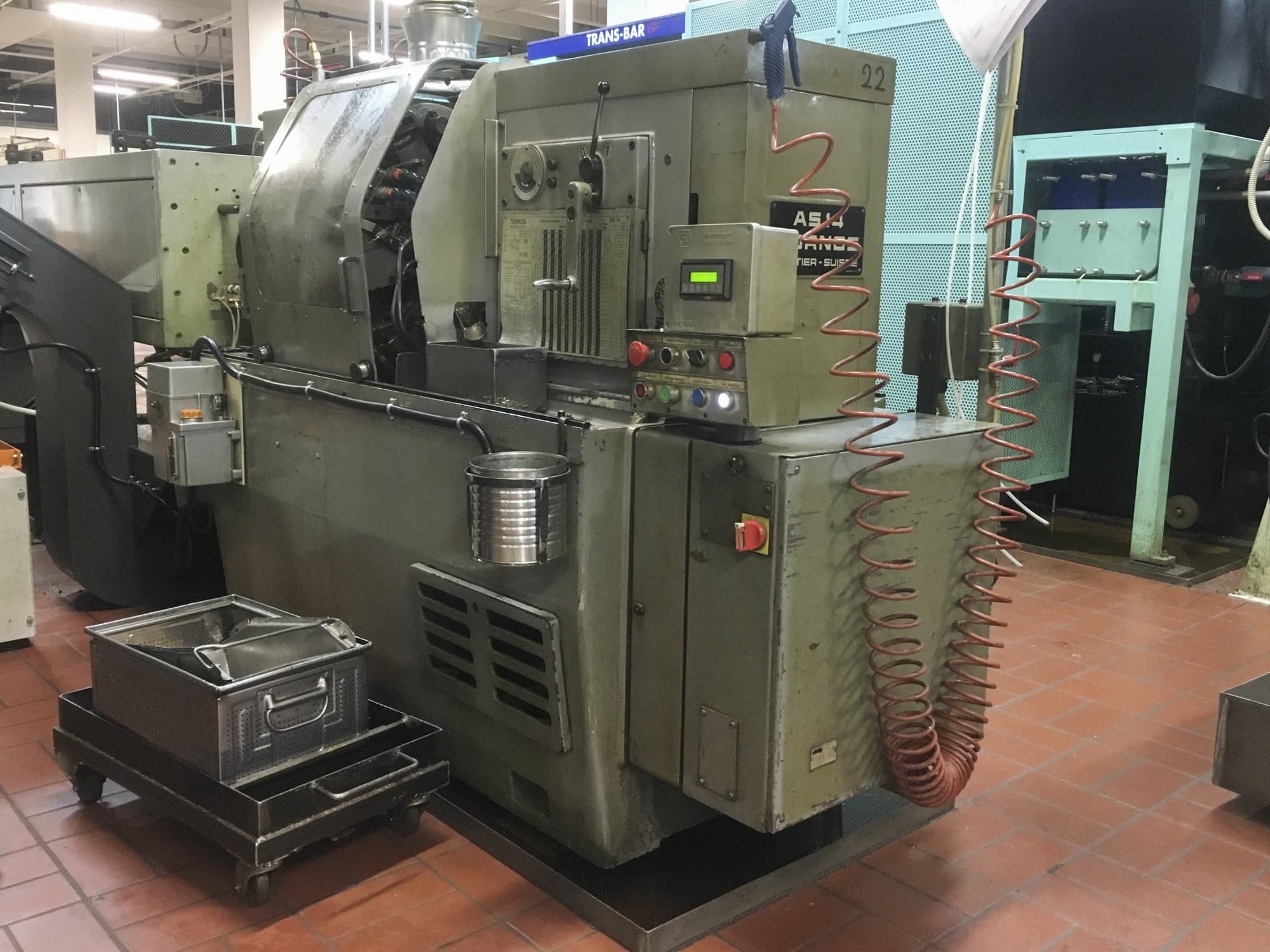 Masinavaade Tornos AS-14   paremalt