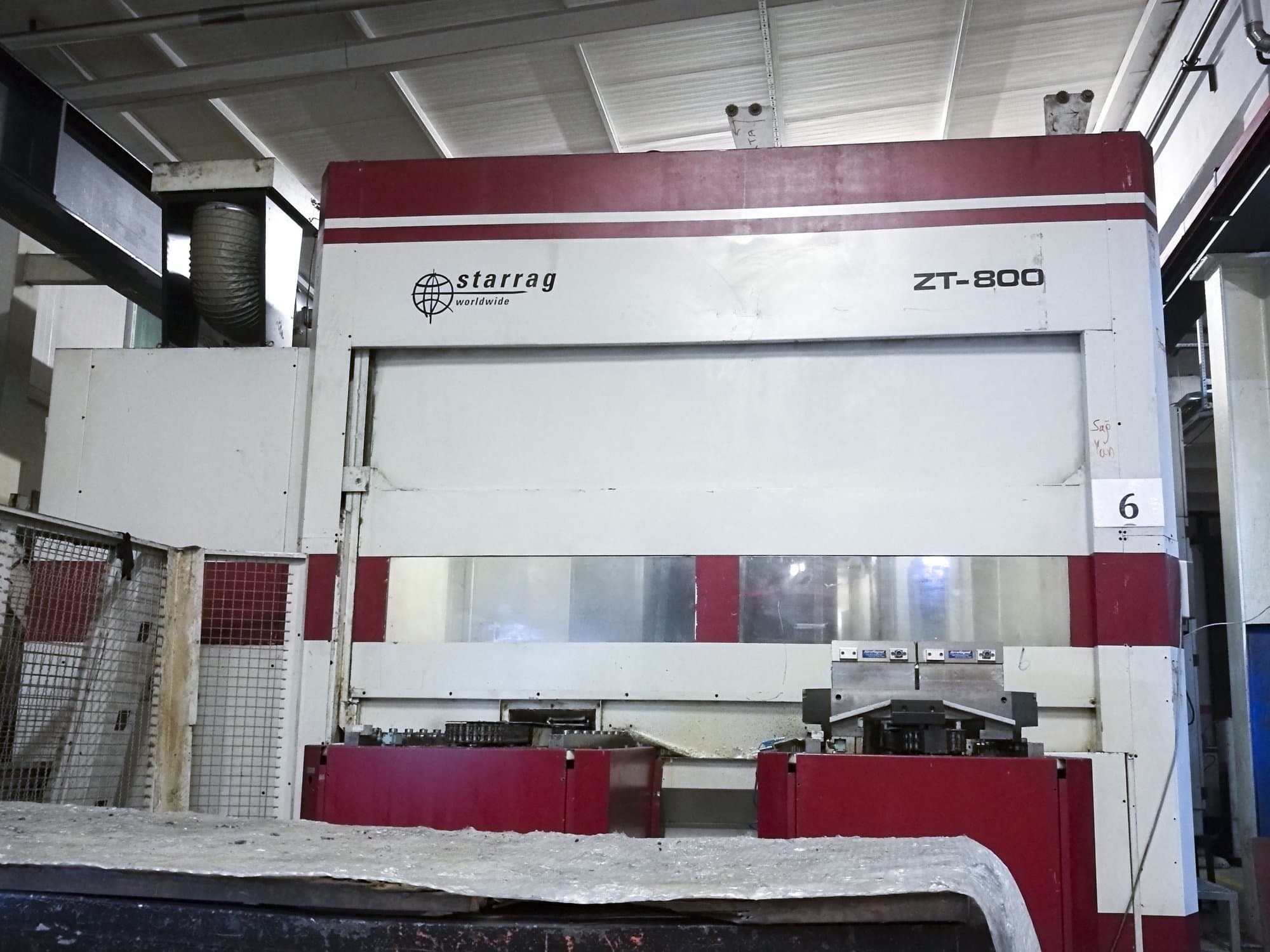 Masina Starrag ZT 800/130 eestvaade