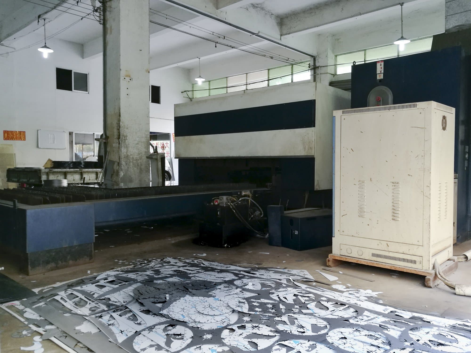 Masinavaade Trumpf TruLaser 3030   paremalt