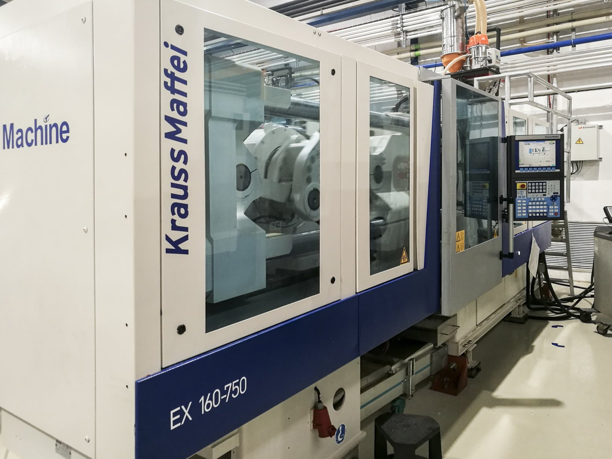 Masinavaade Krauss Maffei 160-750 EX vasakult