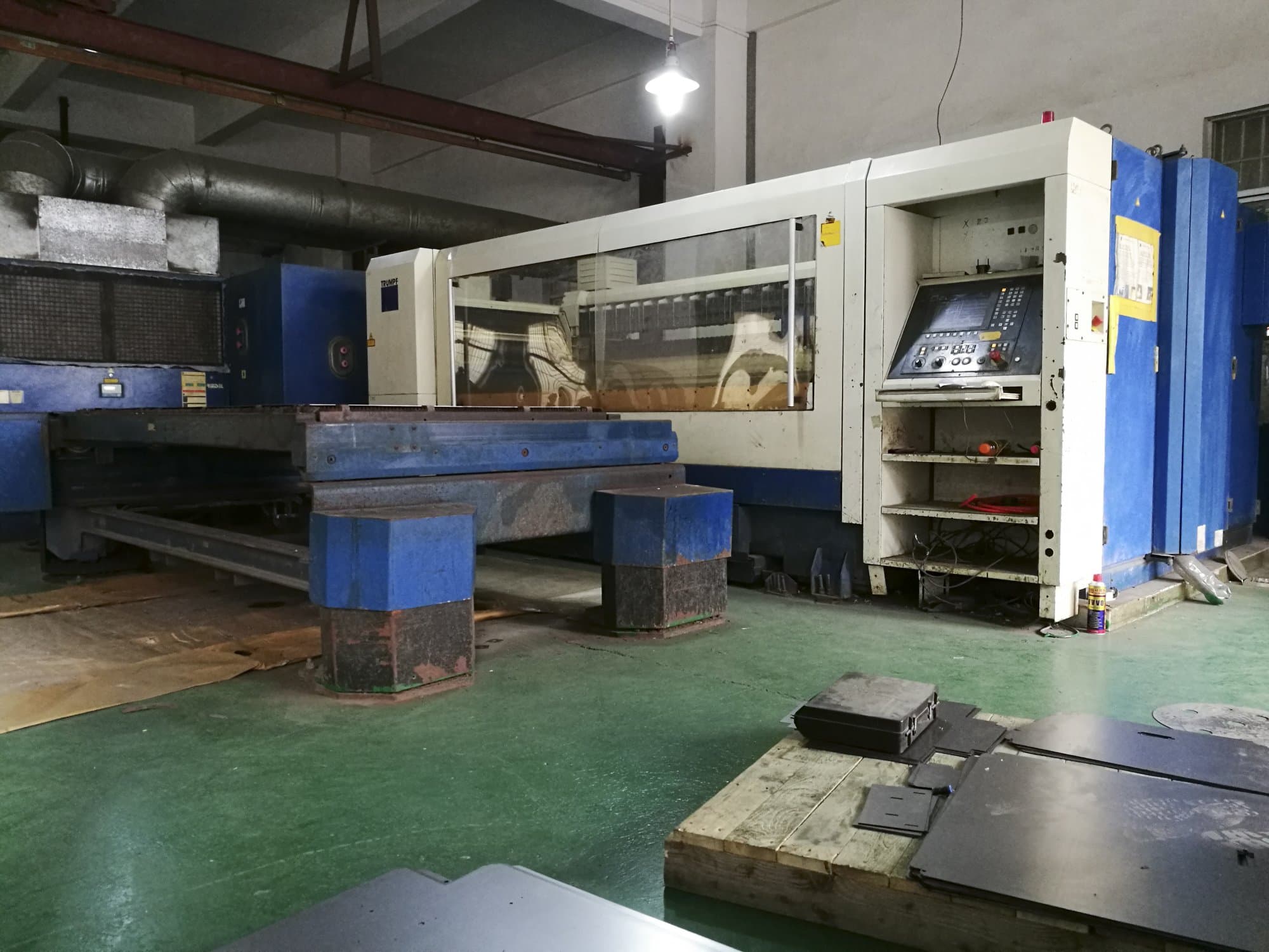 Masinavaade Trumpf TruLaser 2525   paremalt