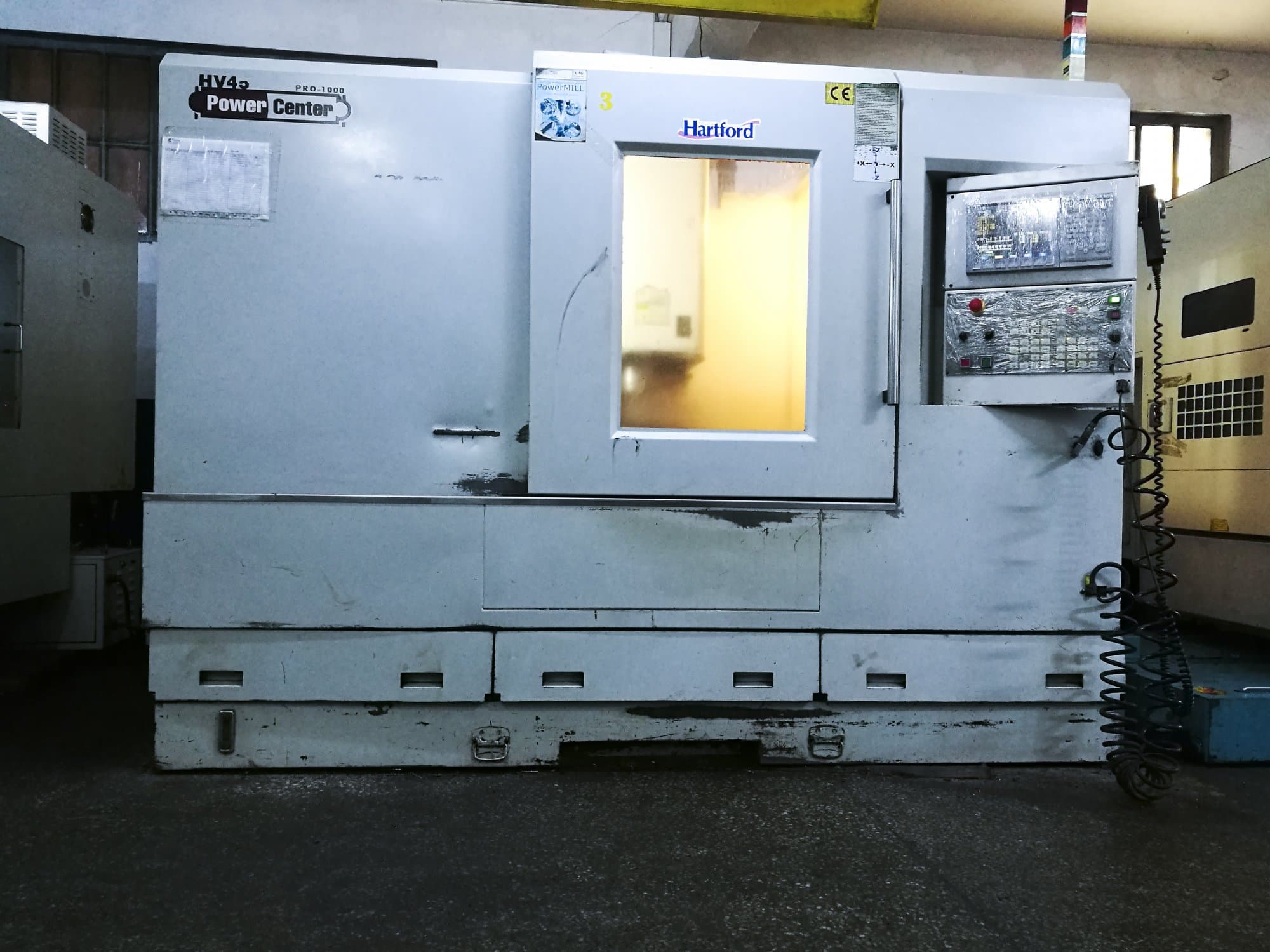 Masina Hartford PRO1000S   tööruum