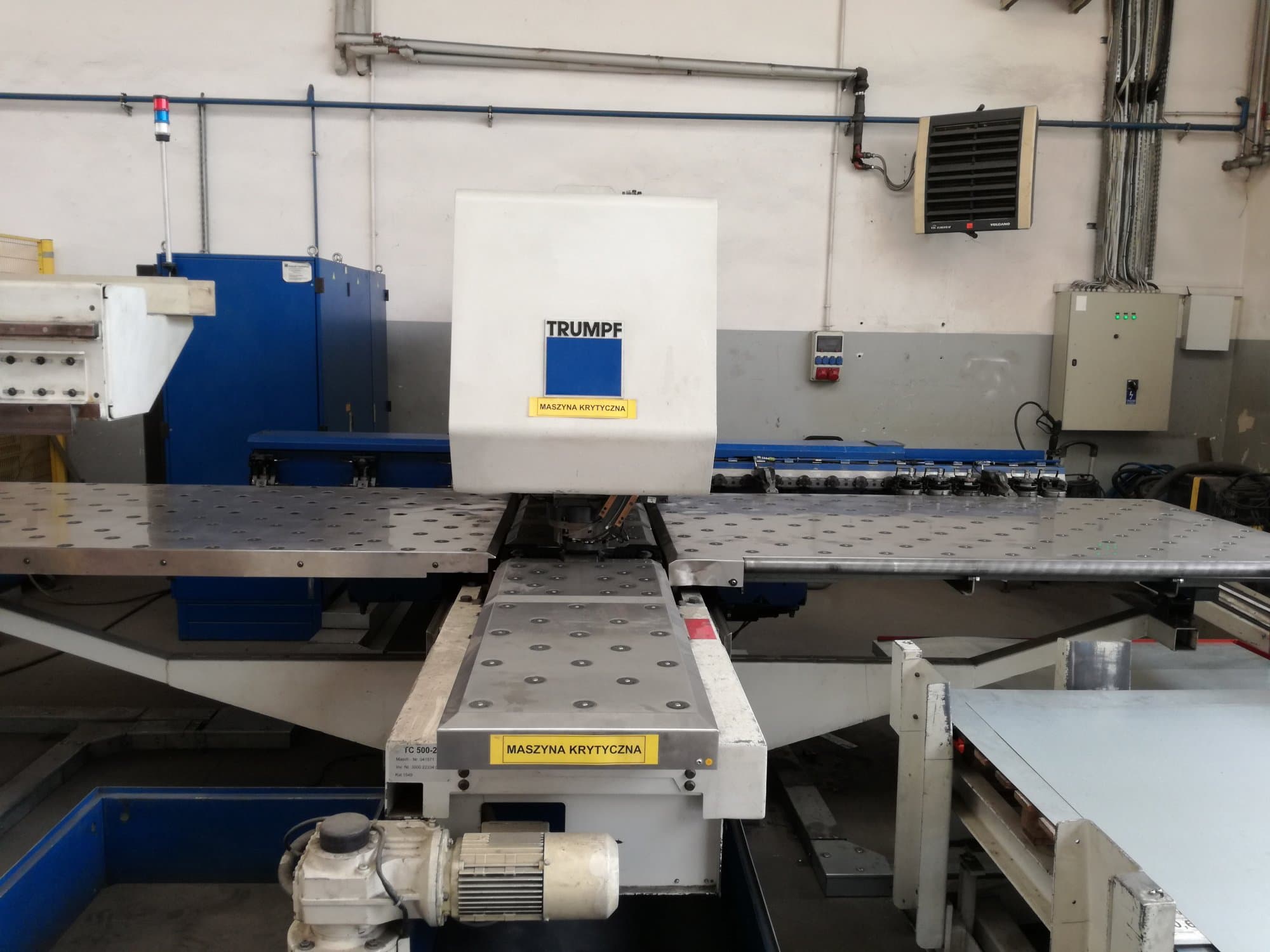 Masina Trumpf Trumatic 500   eestvaade