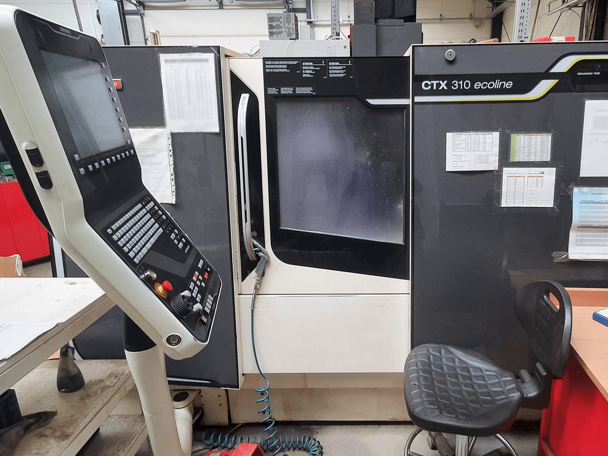 Masina DMG MORI SEIKI CTX eestvaade