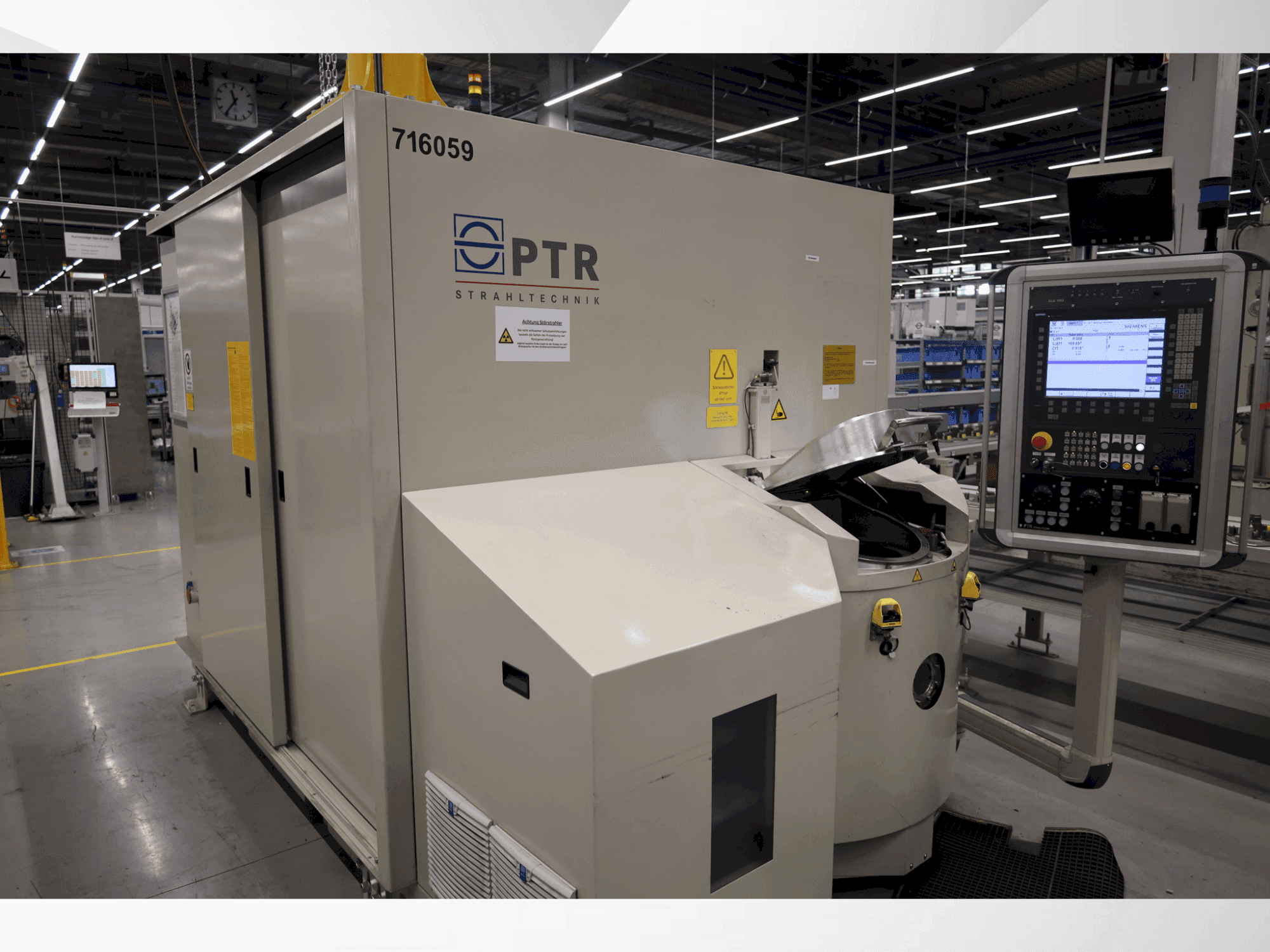 Masina PTR Strahltechnik EBW PS 4-1 60-6 CH eestvaade