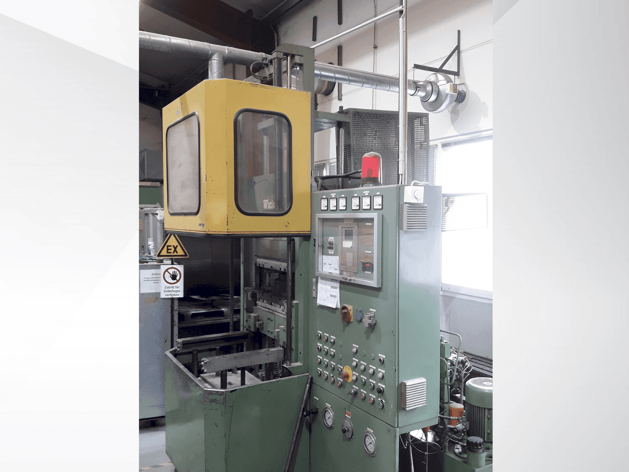 Masina WICKERT WKP 2000/5/5 eestvaade