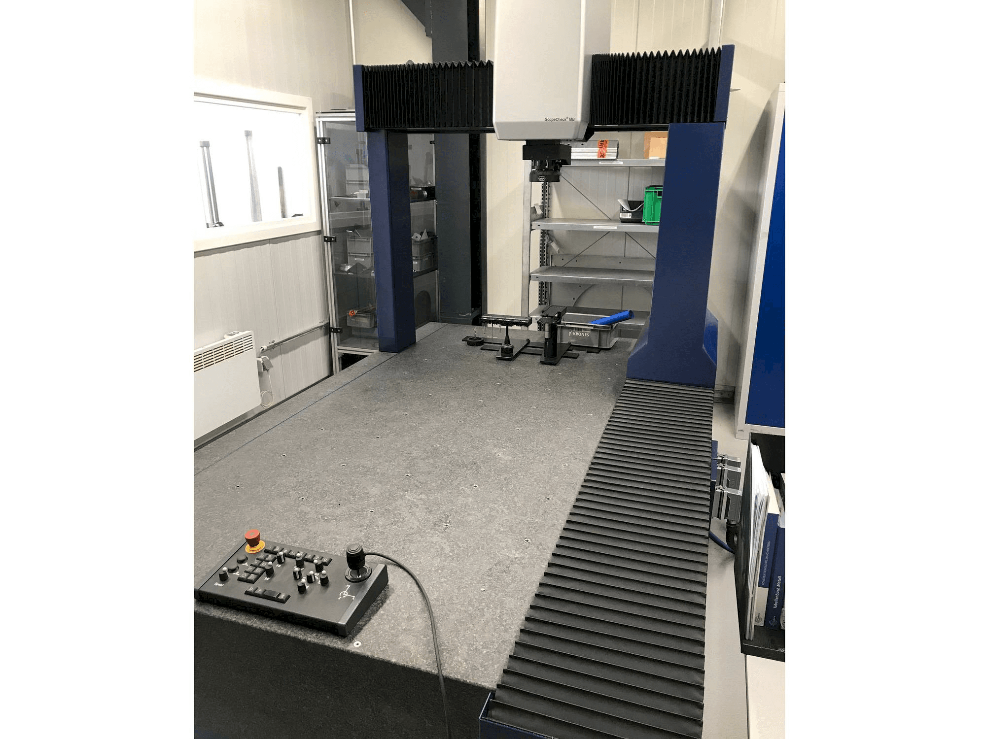 Masina Werth ScopeCheck MB/Z 800/1500/700 3D CNC eestvaade