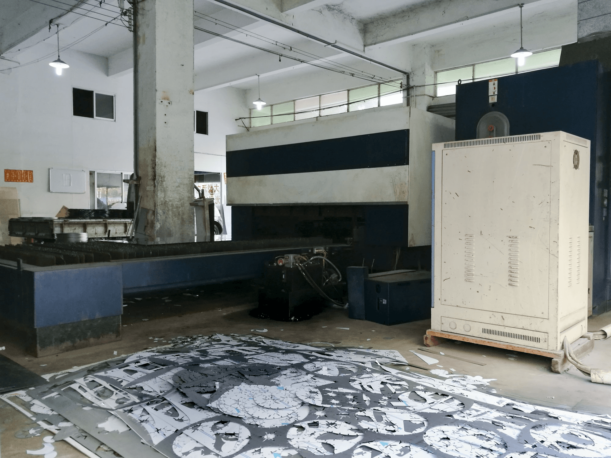 Masinavaade Trumpf TruLaser 3030 paremalt