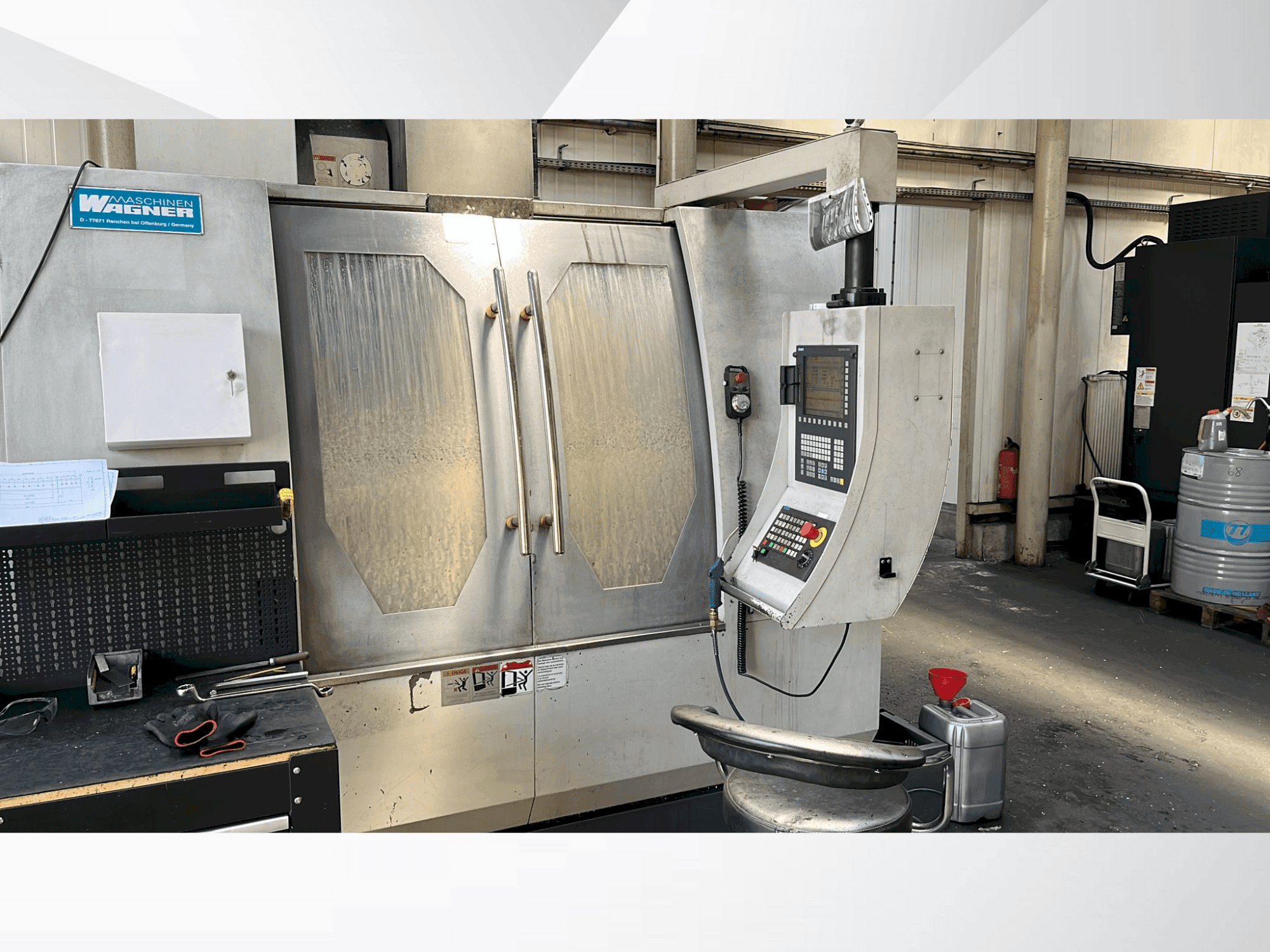 Masina WAGNER VMC 1100 eestvaade