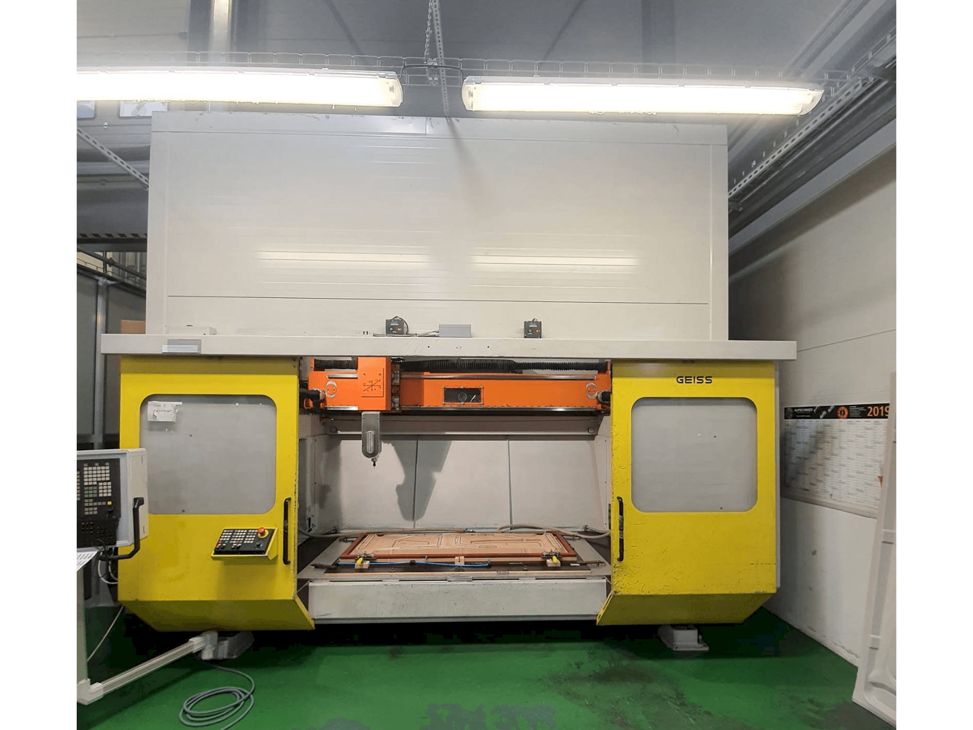 Masina GEISS FZ 2000x1000 ECO eestvaade