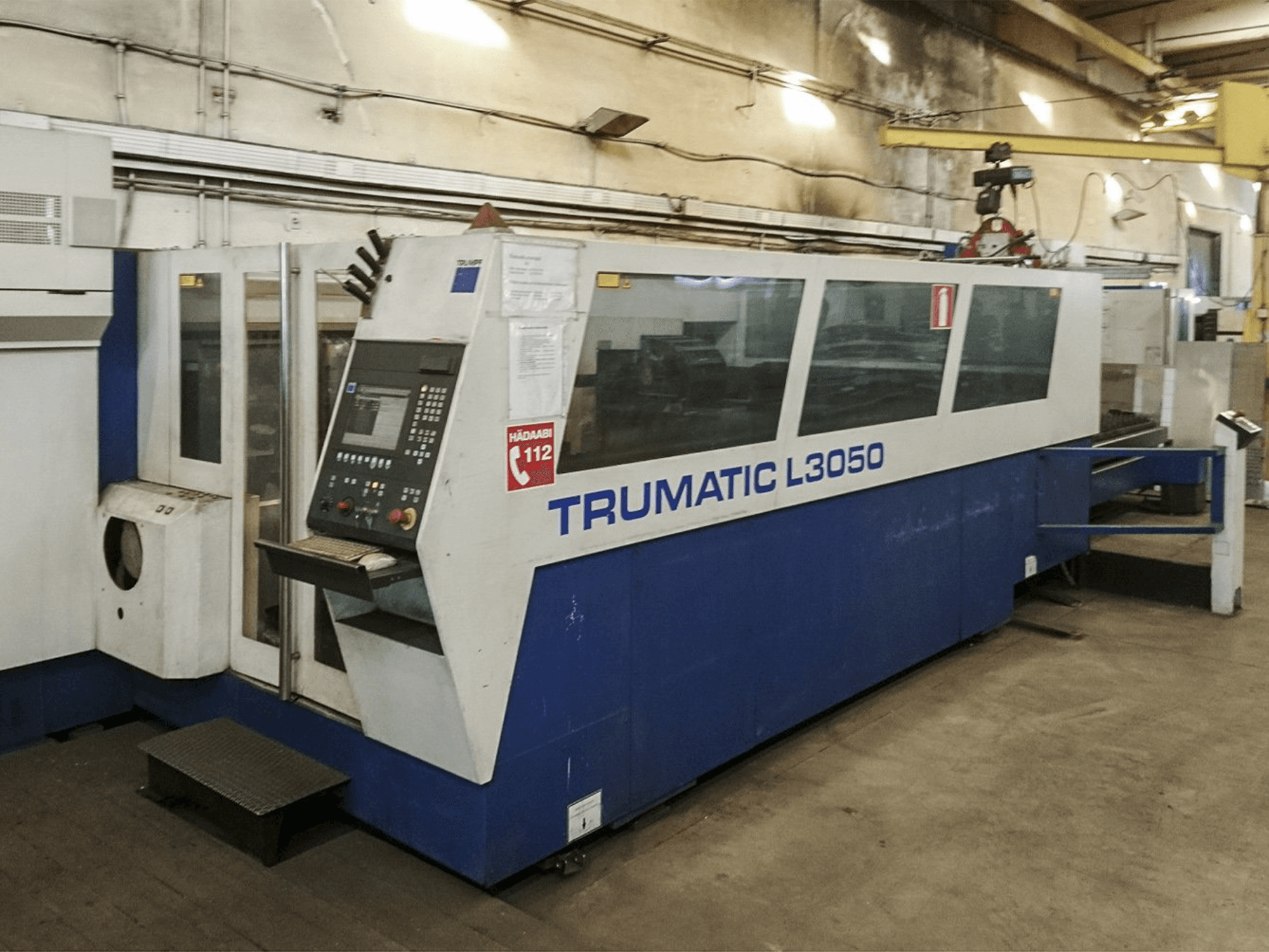 Masinavaade Trumpf Trumatic L3050 vasakult