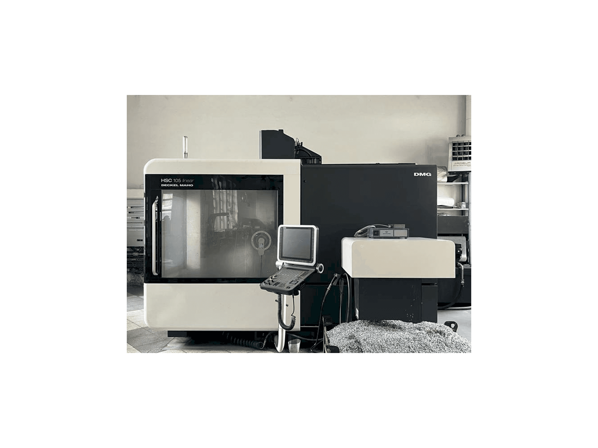 Masina DMG HSC 105 linear eestvaade