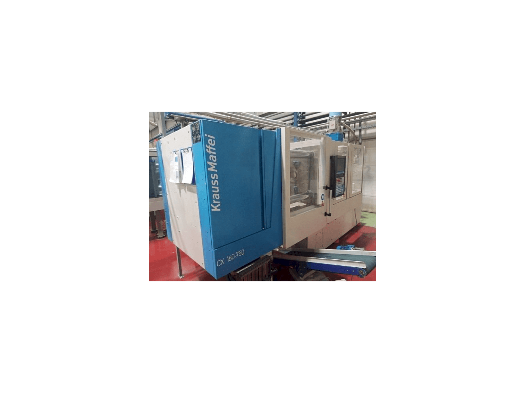 Masina Krauss Maffei KM 160-750 CX eestvaade