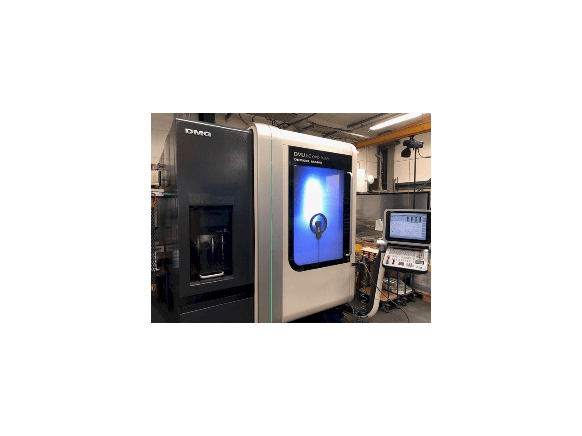 Masina DECKEL MAHO DMU 50 eVo Linear eestvaade