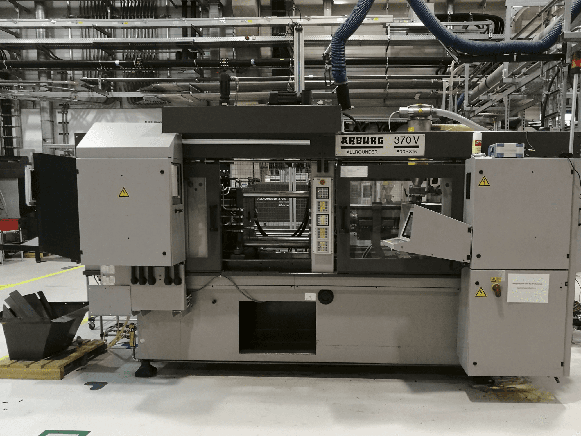 Masina Arburg 370V 800-315 eestvaade