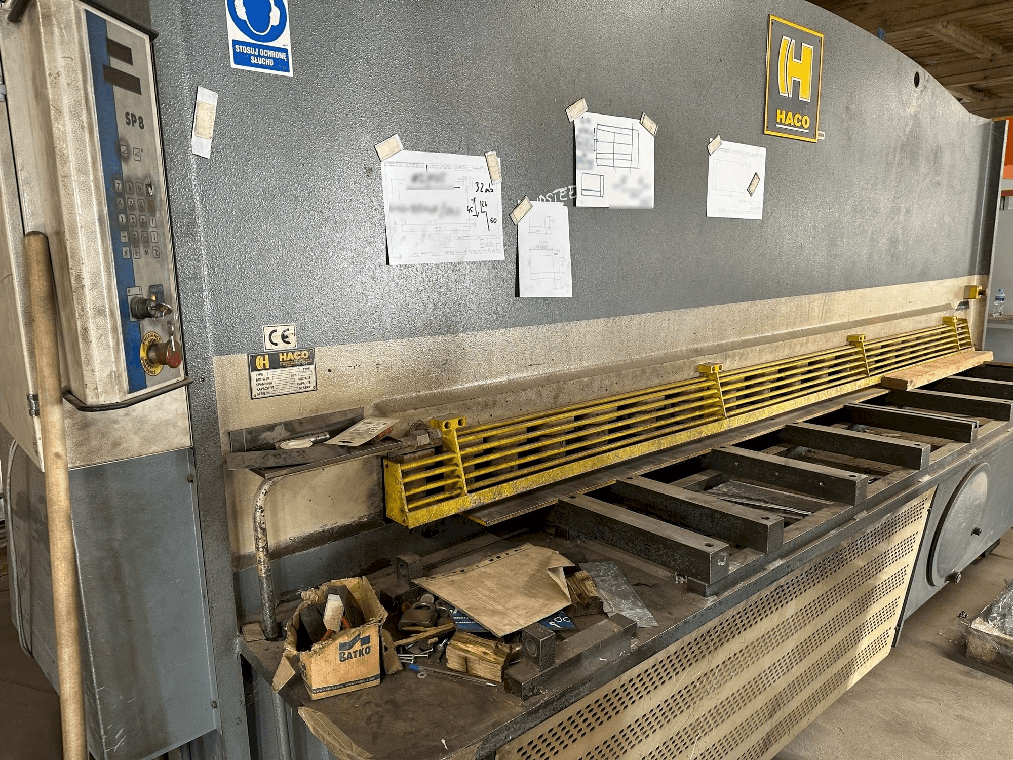 Masina HACO TS 3012 eestvaade