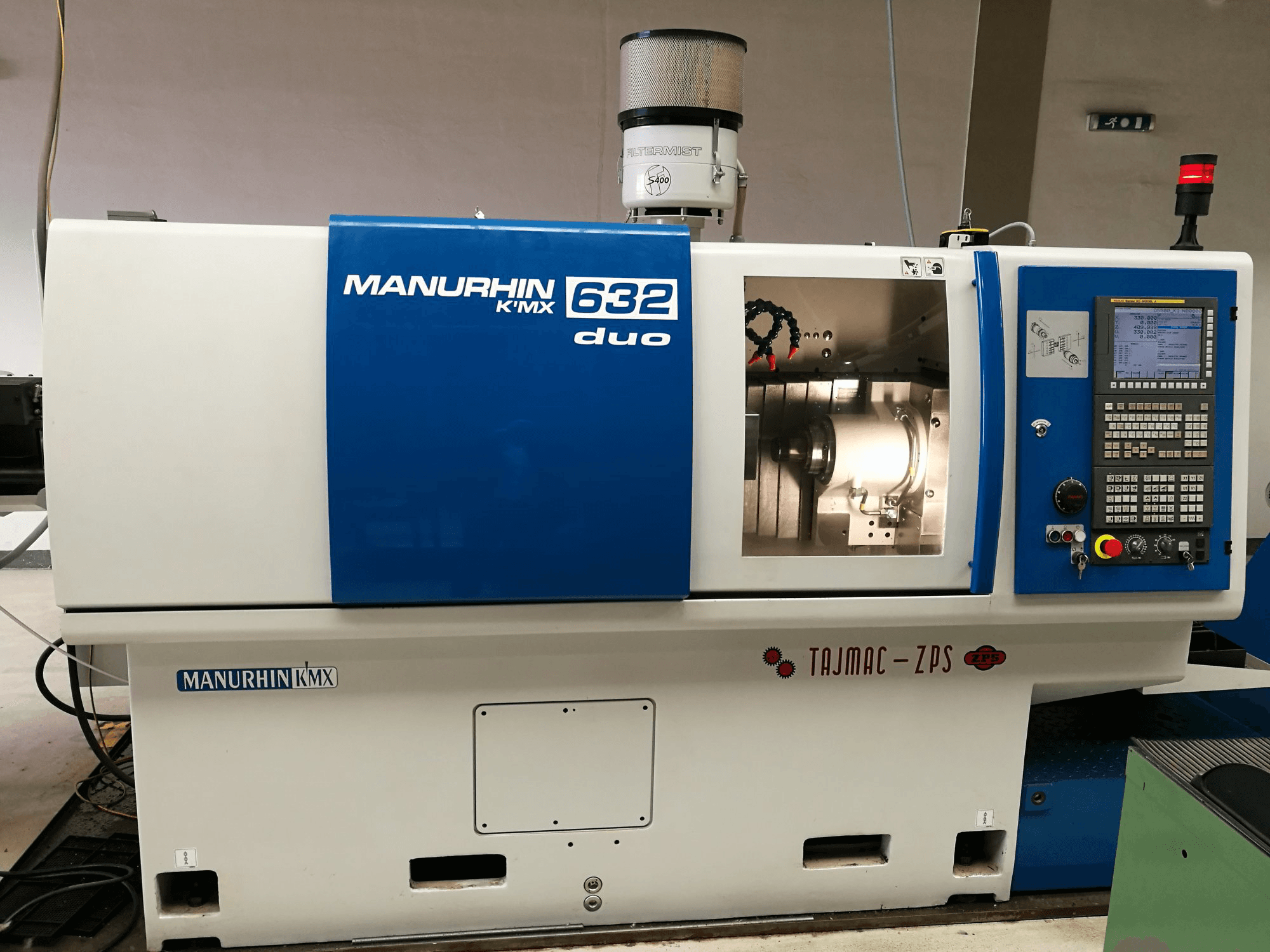 Masina TAJMAC-ZPS MANURHIN K'MX 632 DUO eestvaade