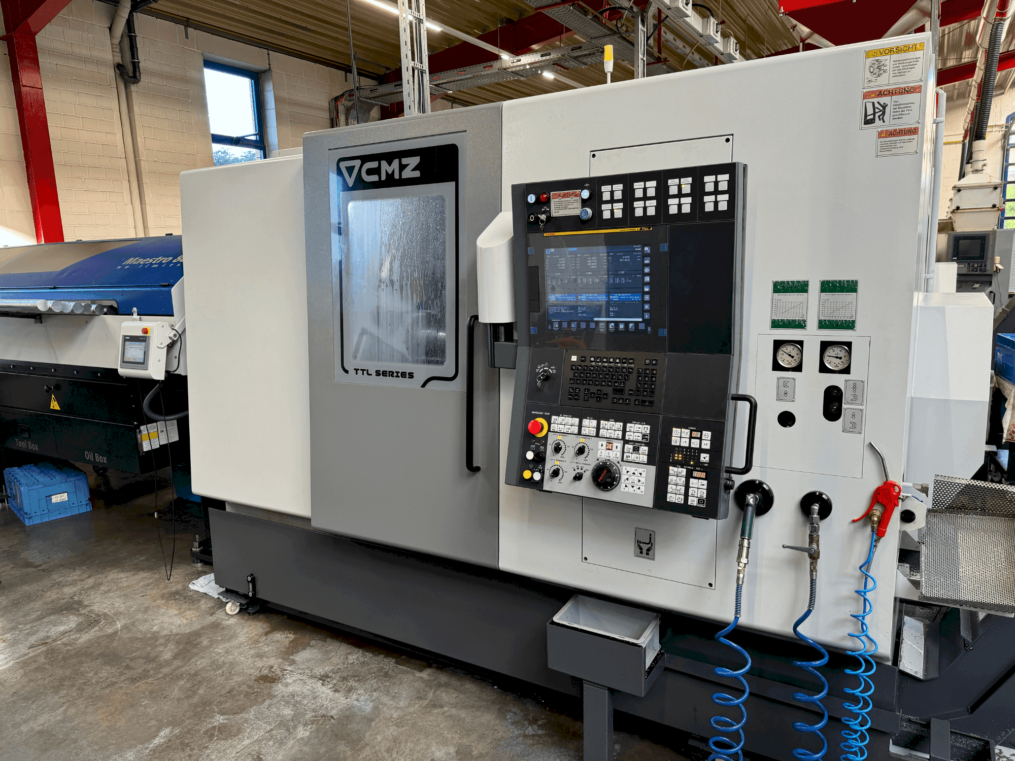 Masina CMZ TTL-66-66-T1Y-T2Y eestvaade
