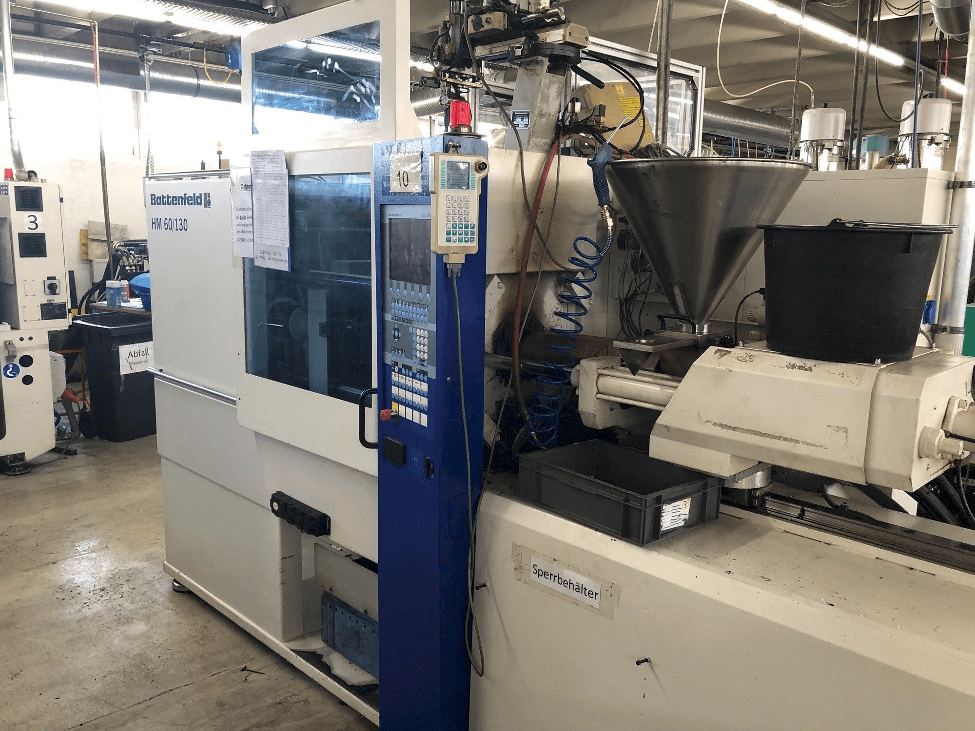 Masina Battenfeld HM 60/130 S eestvaade