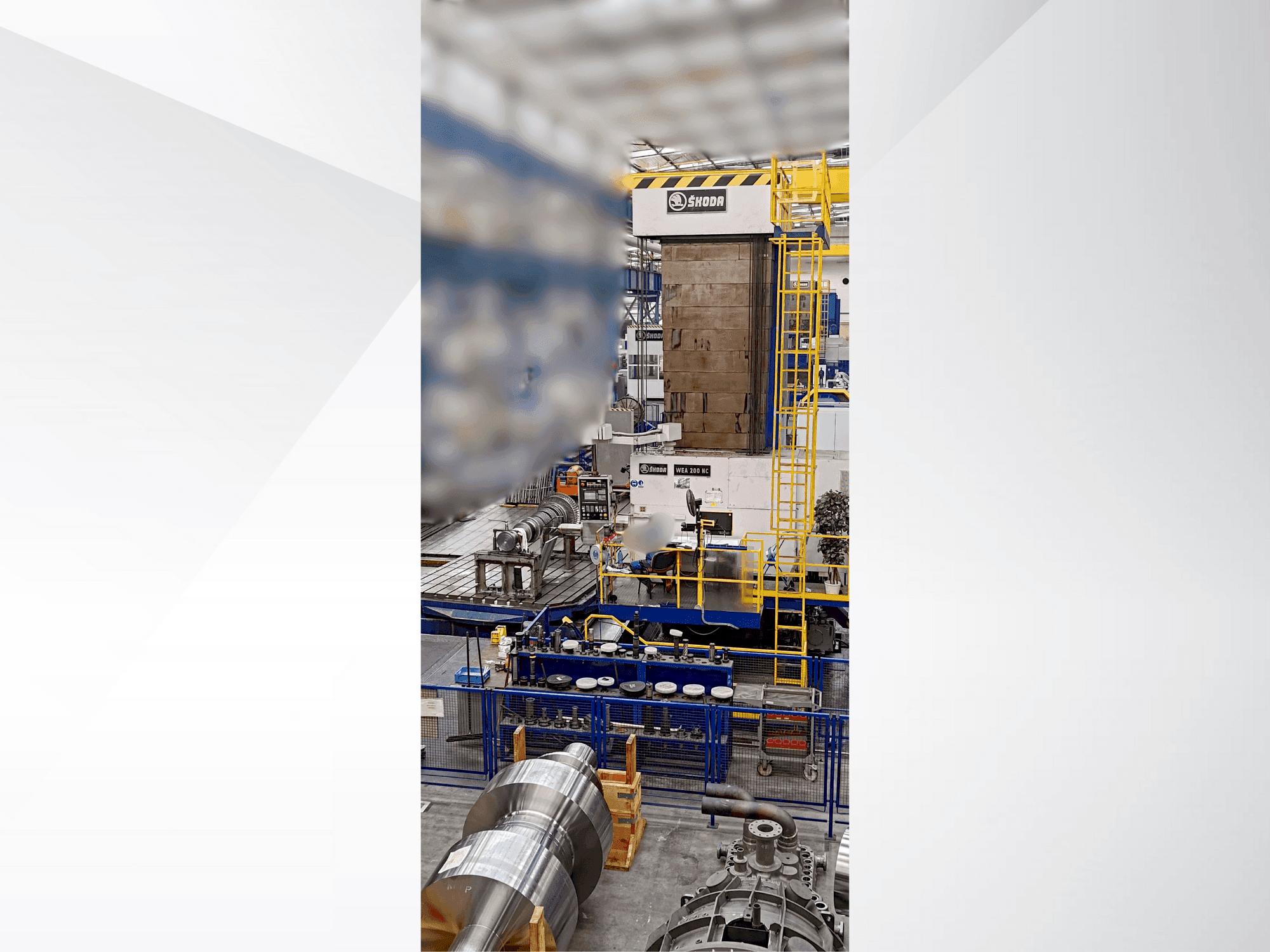 Masina SKODA WEA 200 CNC eestvaade