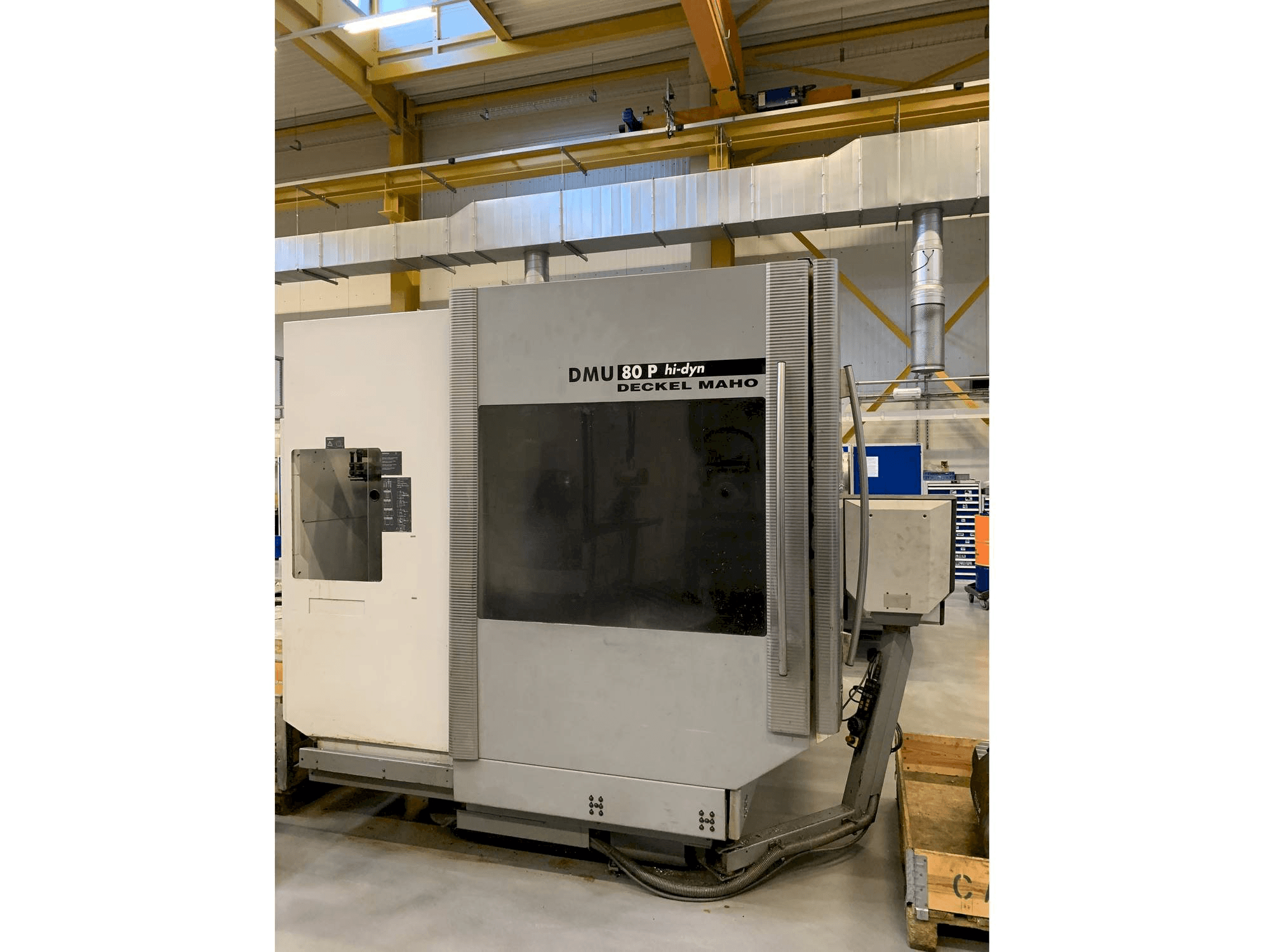 Masina DECKEL MAHO DMU 80 P hi-dyn eestvaade