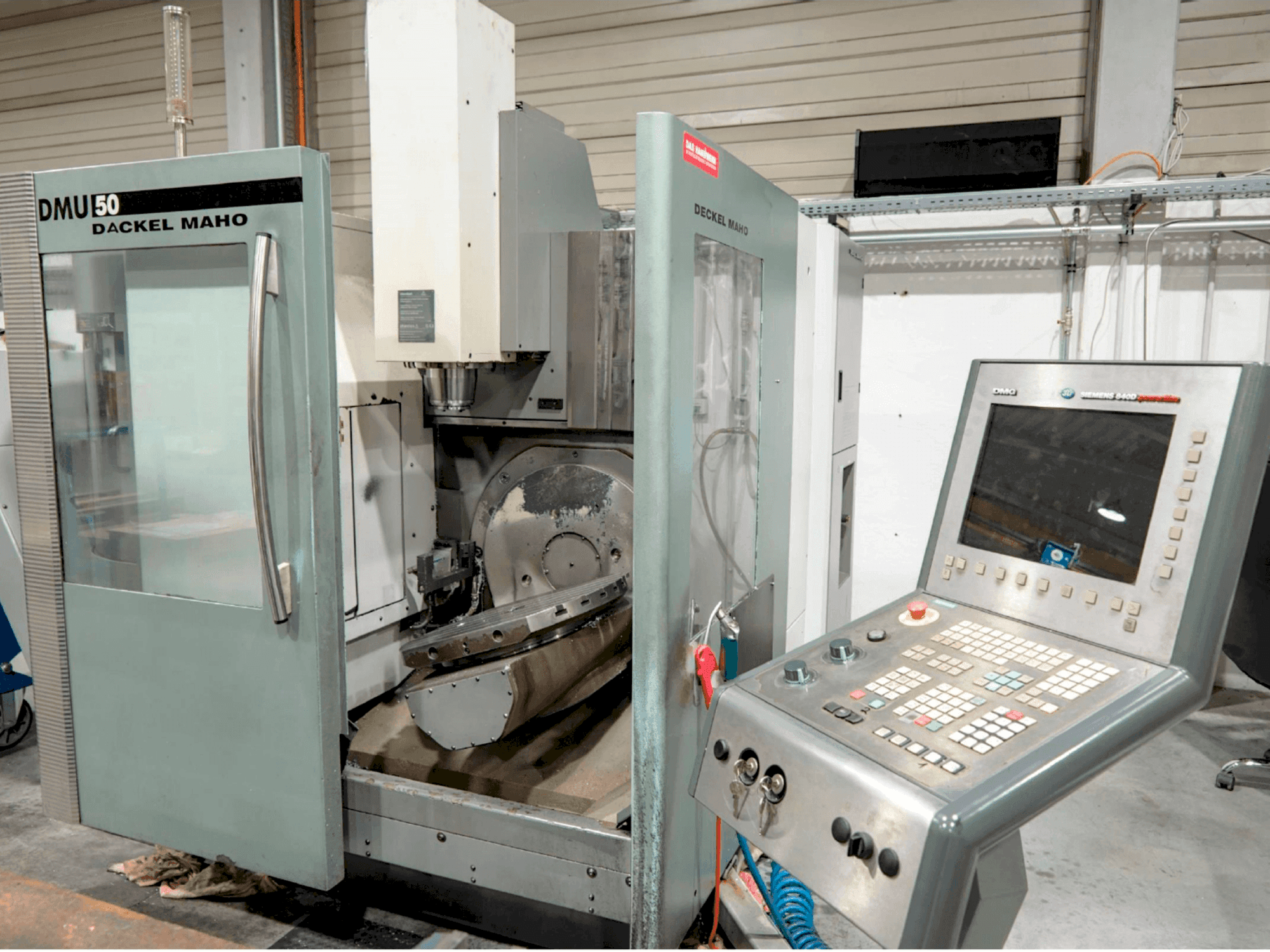 Masina DMG DMU 50 eestvaade