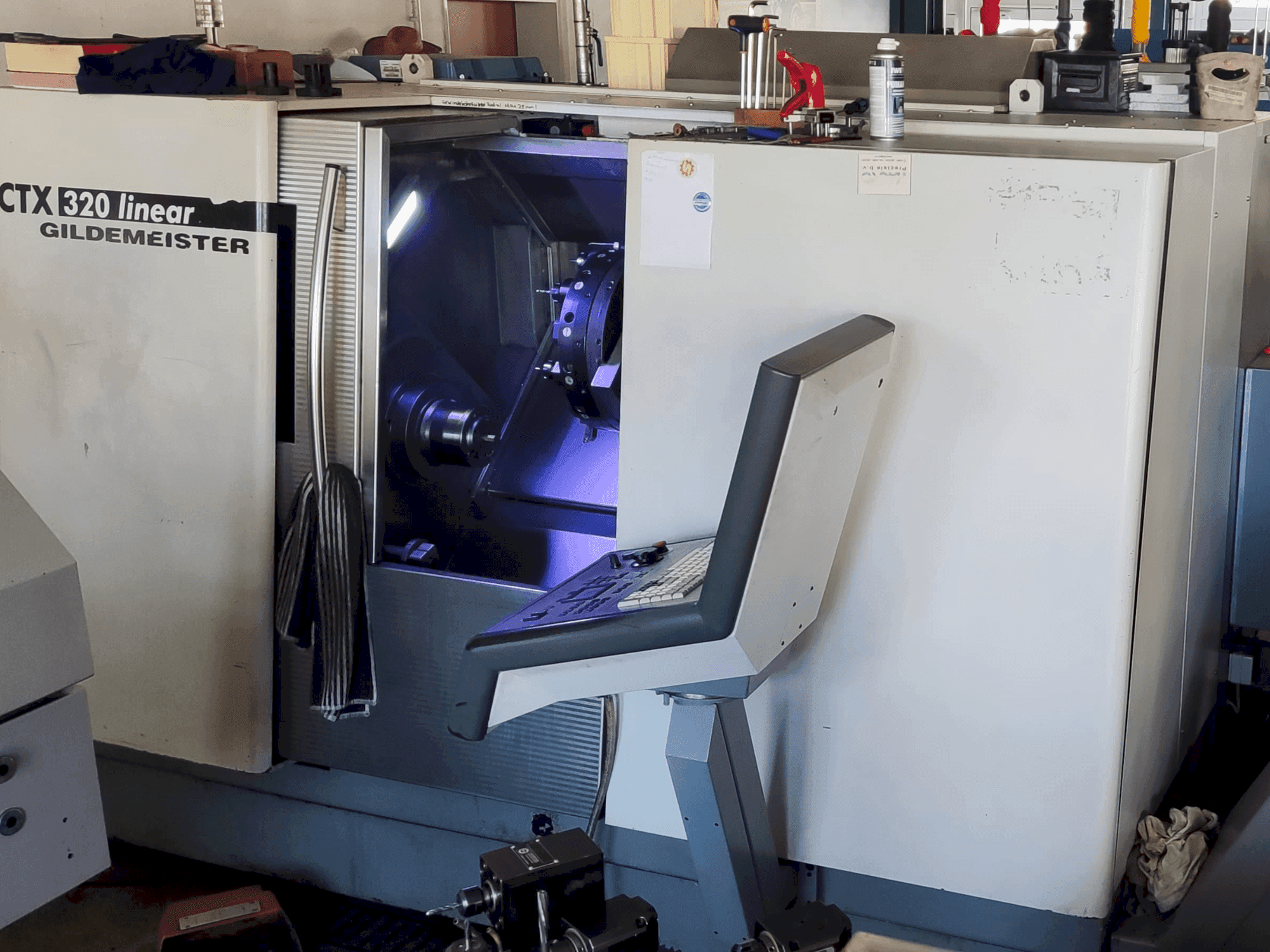 Masina DMG GILDEMEISTER CTX 320 linear V3 eestvaade