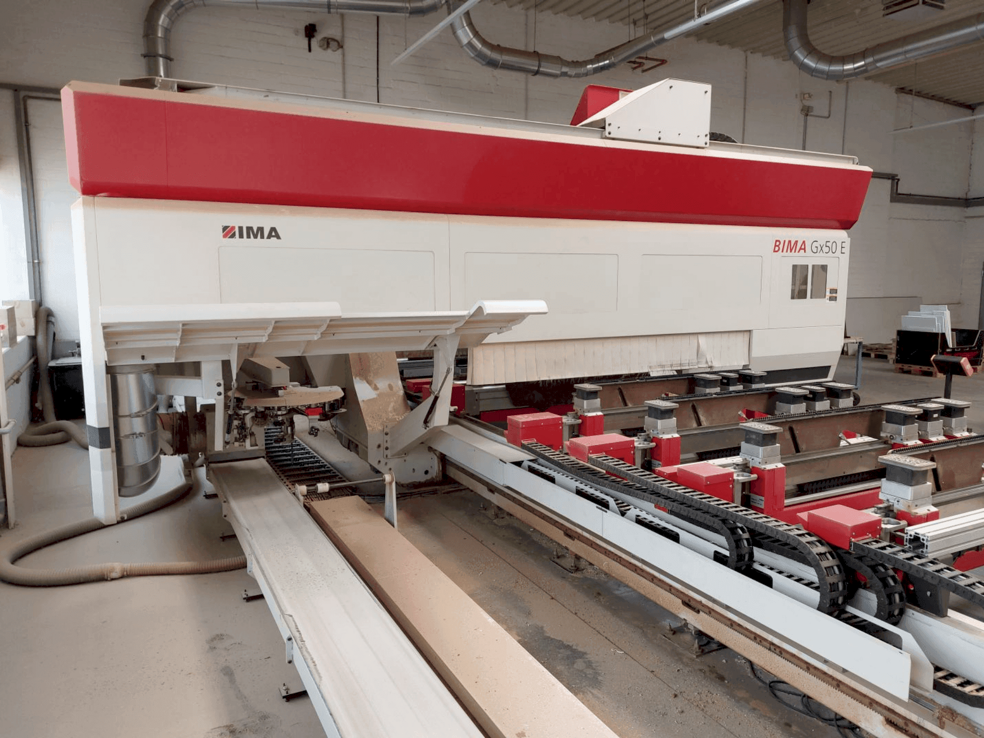 Masina IMA BIMA Gx50 E 160/630 CNC Processing Center eestvaade
