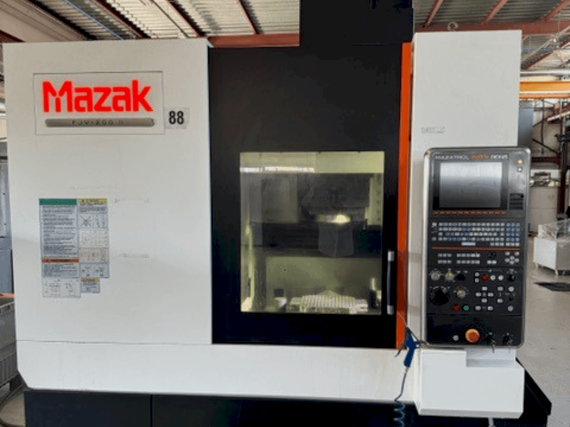 Masina Mazak FJV-200II eestvaade