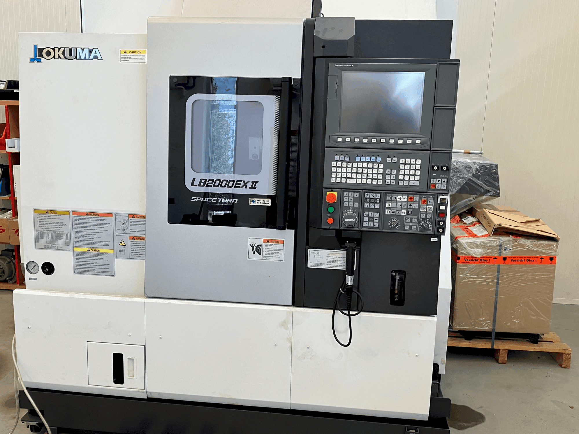 Masina Okuma LB2000 EX II (2018) eestvaade