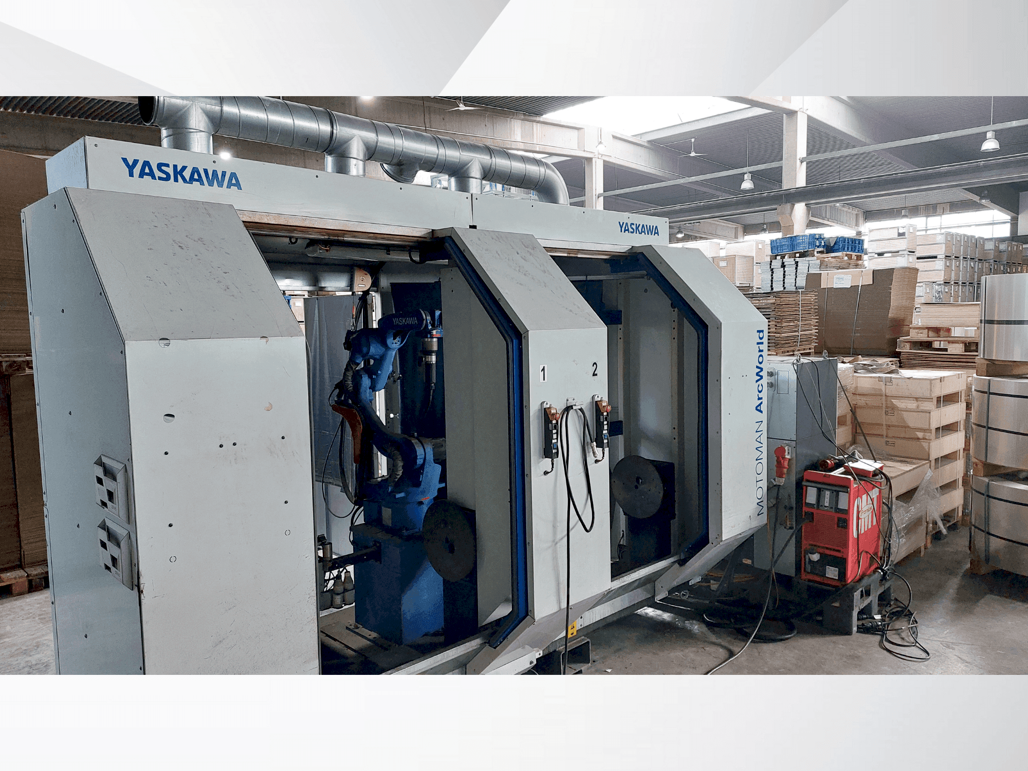 Masina Yaskawa Motoman ArcWorld eestvaade