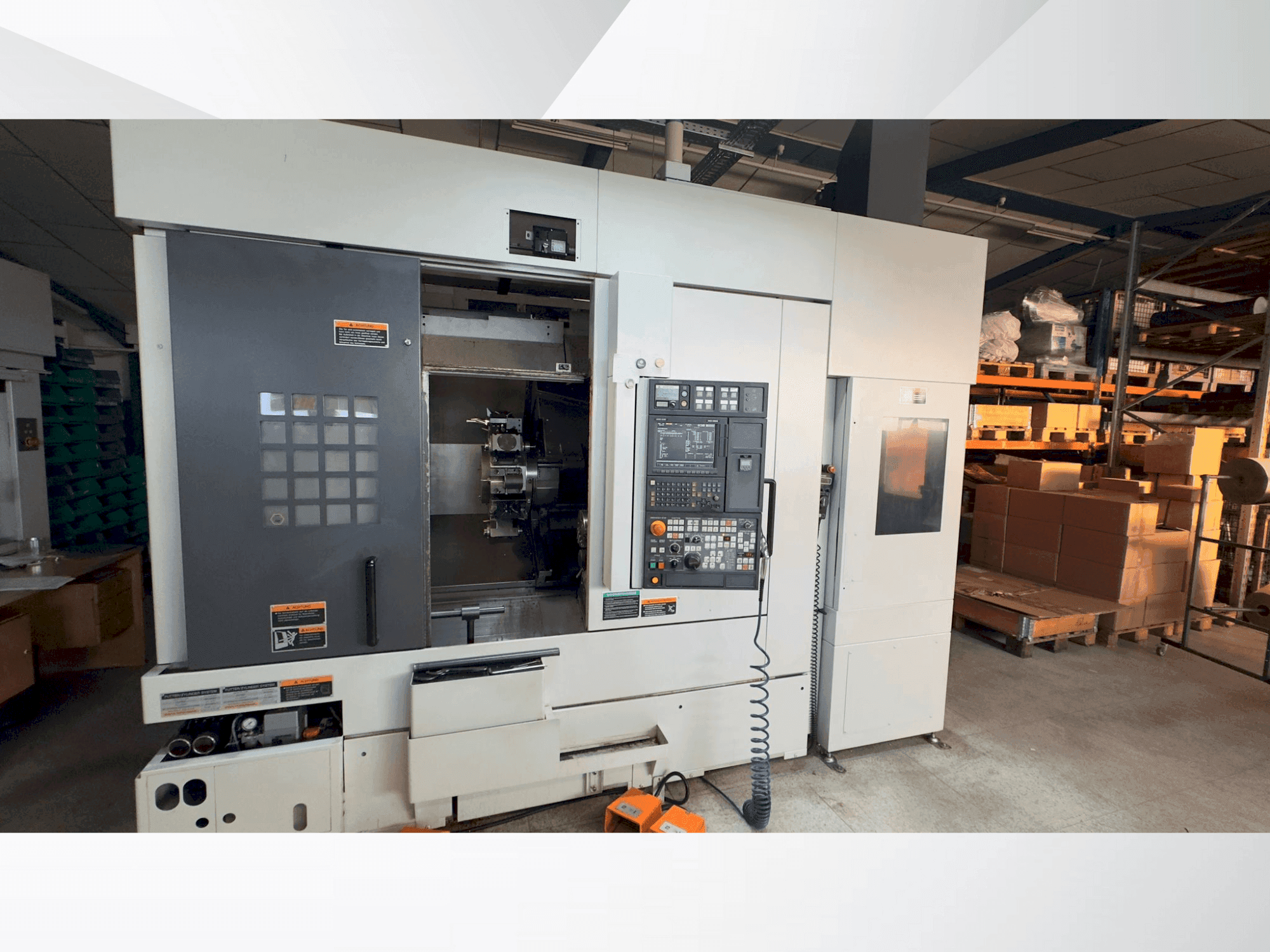 Masina MORI SEIKI NL 2000 SY /500 eestvaade
