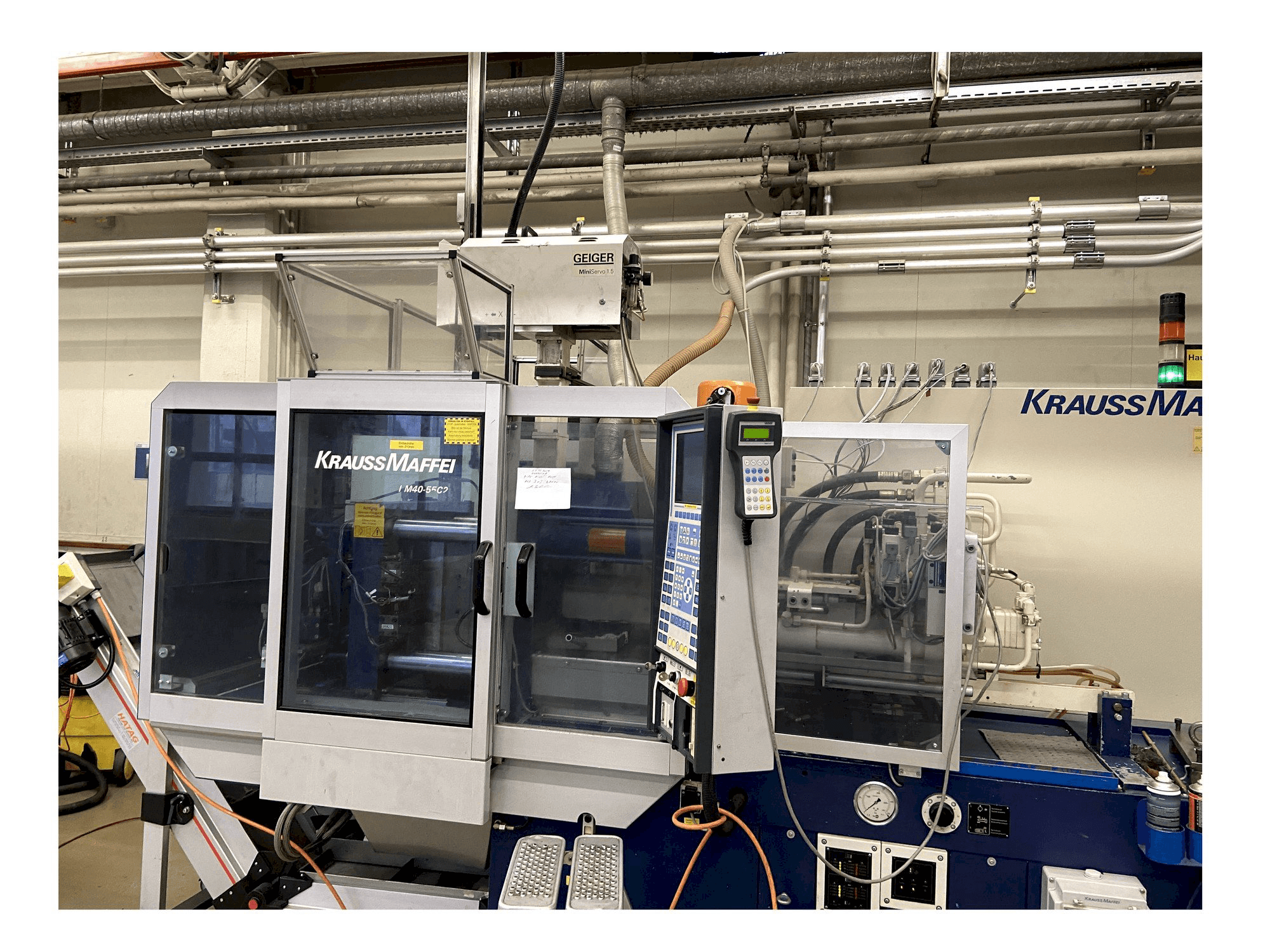 Masina Krauss Maffei 40-55 C2 eestvaade