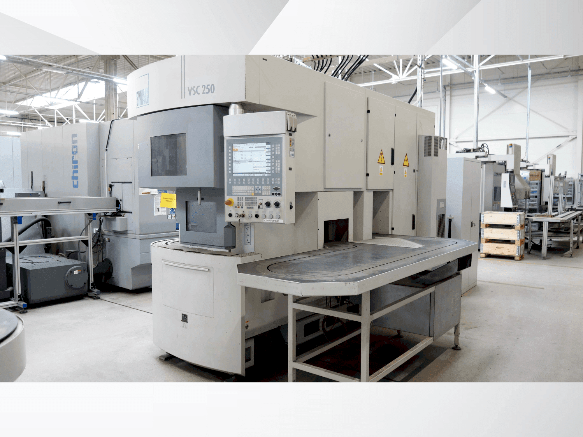 Masina EMAG VSC 250 eestvaade