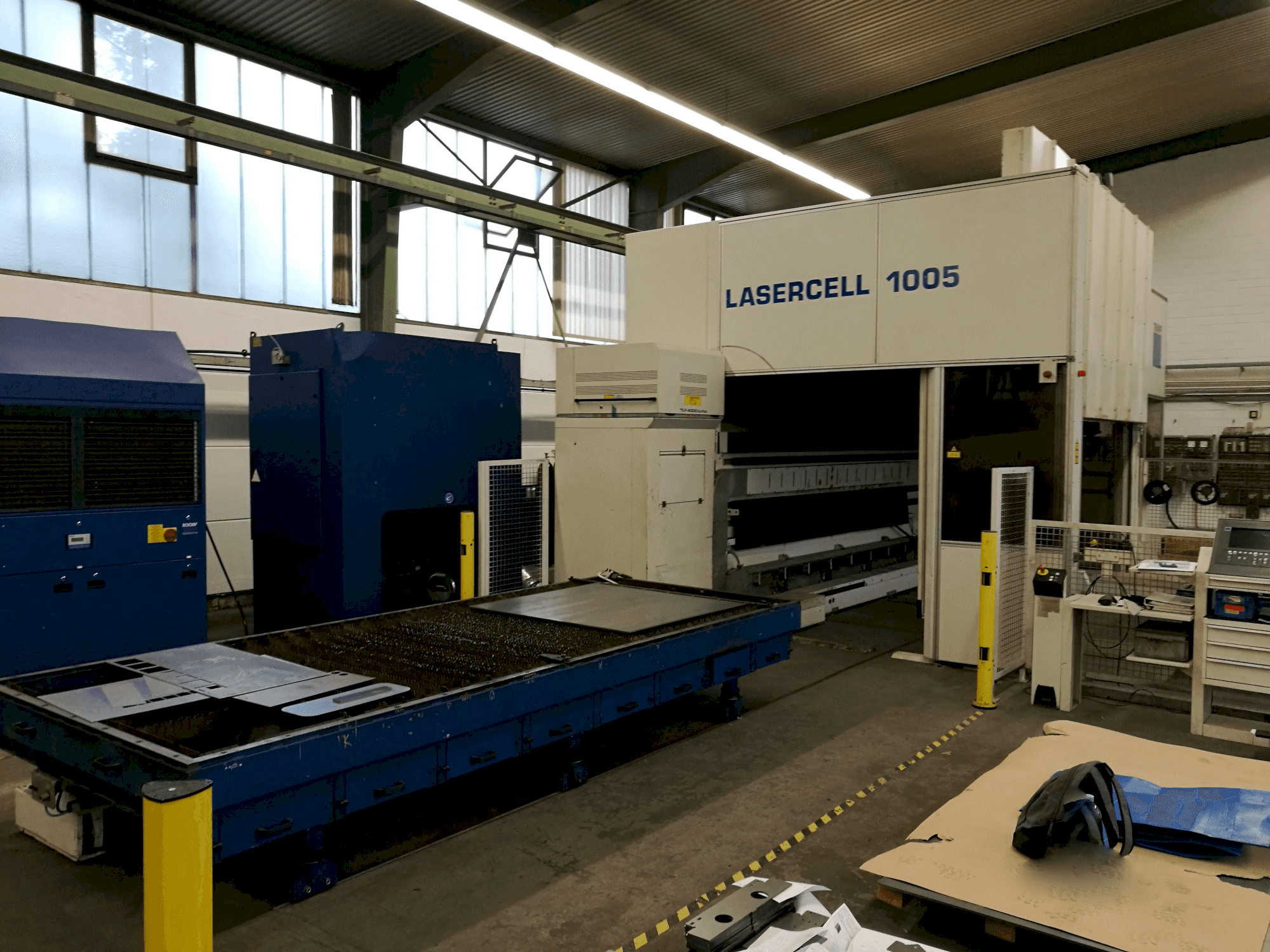 Masinavaade Trumpf Lasercell TLC 1005 vasakult