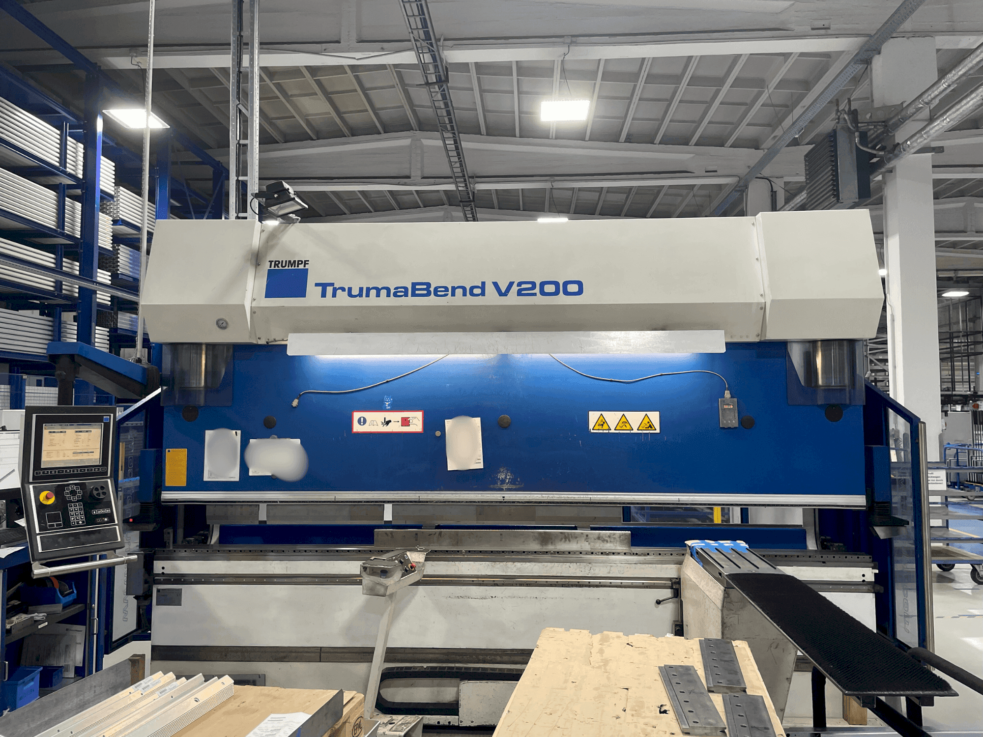 Masina TRUMPF TrumaBend V200 eestvaade