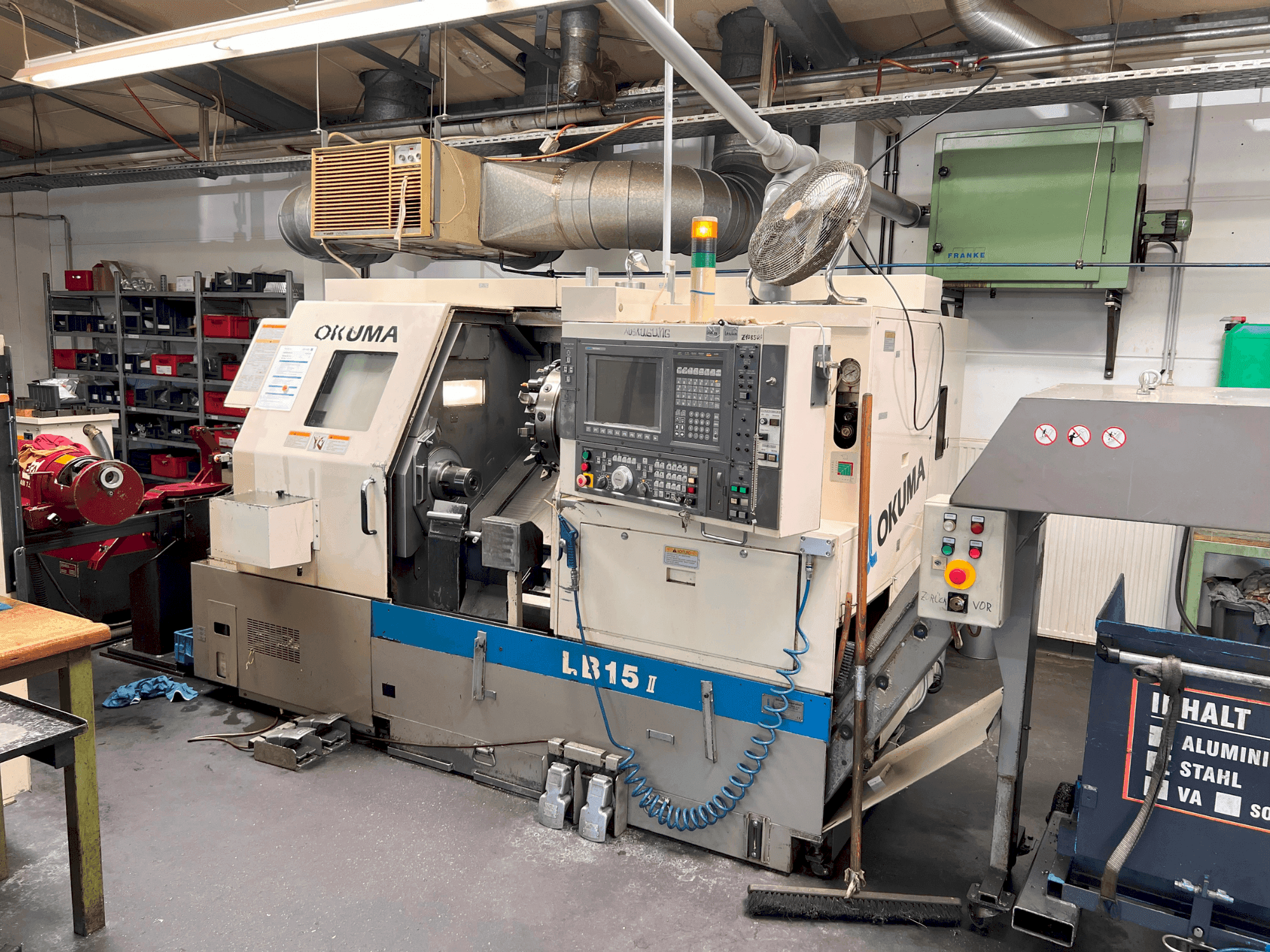 Masina Okuma LB15II eestvaade