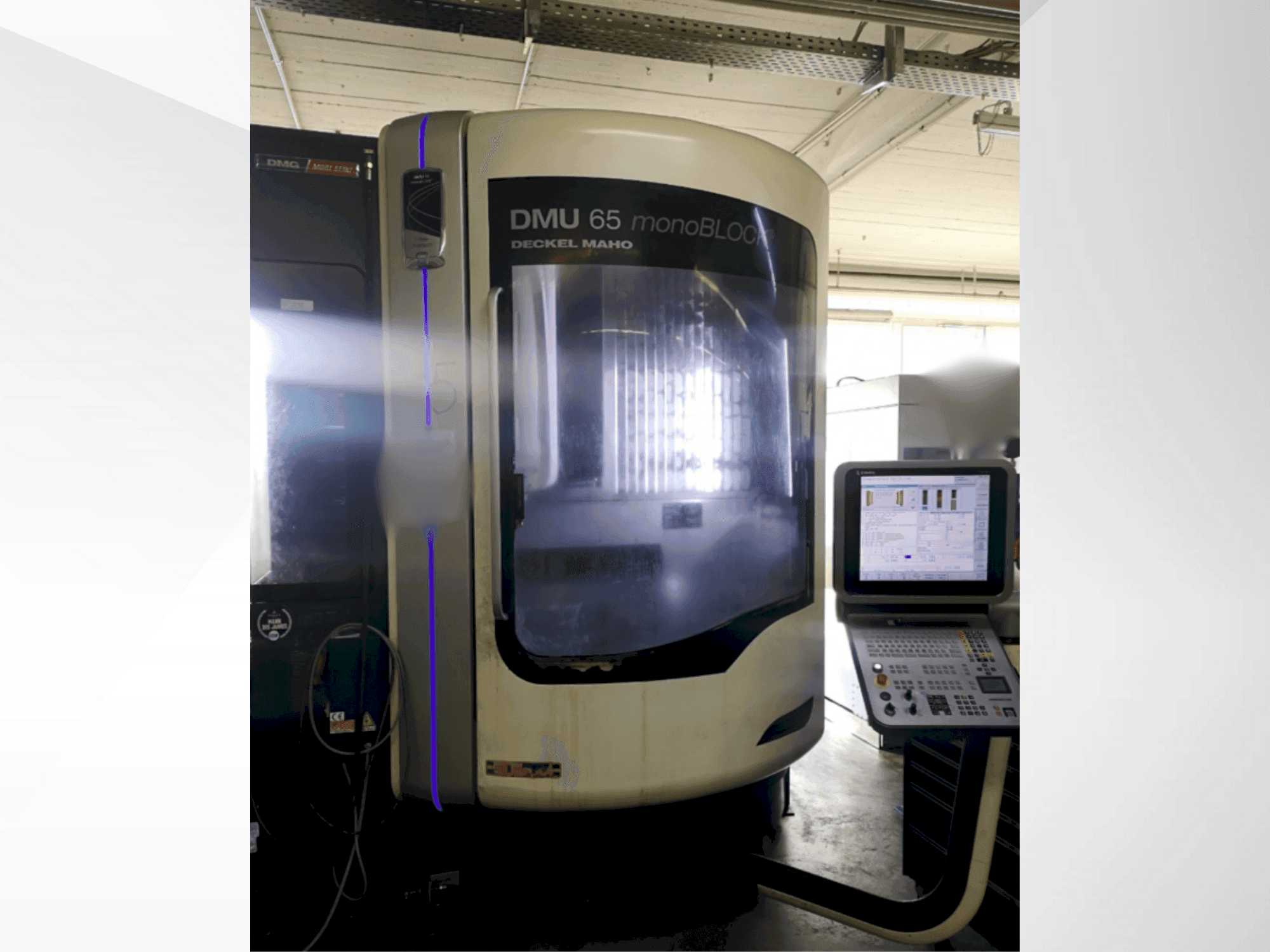 Masina DECKEL MAHO DMU 60 monoBlock eestvaade
