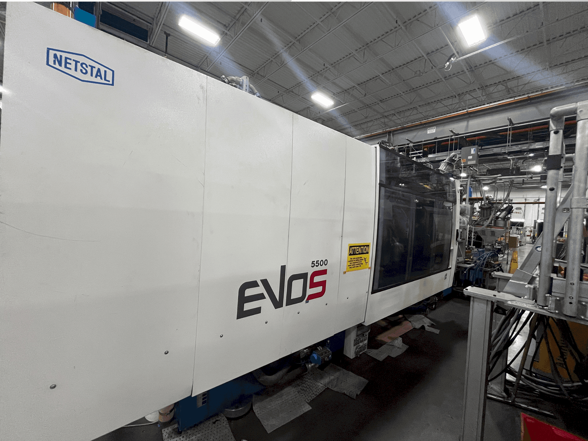 Masina Netstal EVOS 5500-2900 Speed eestvaade