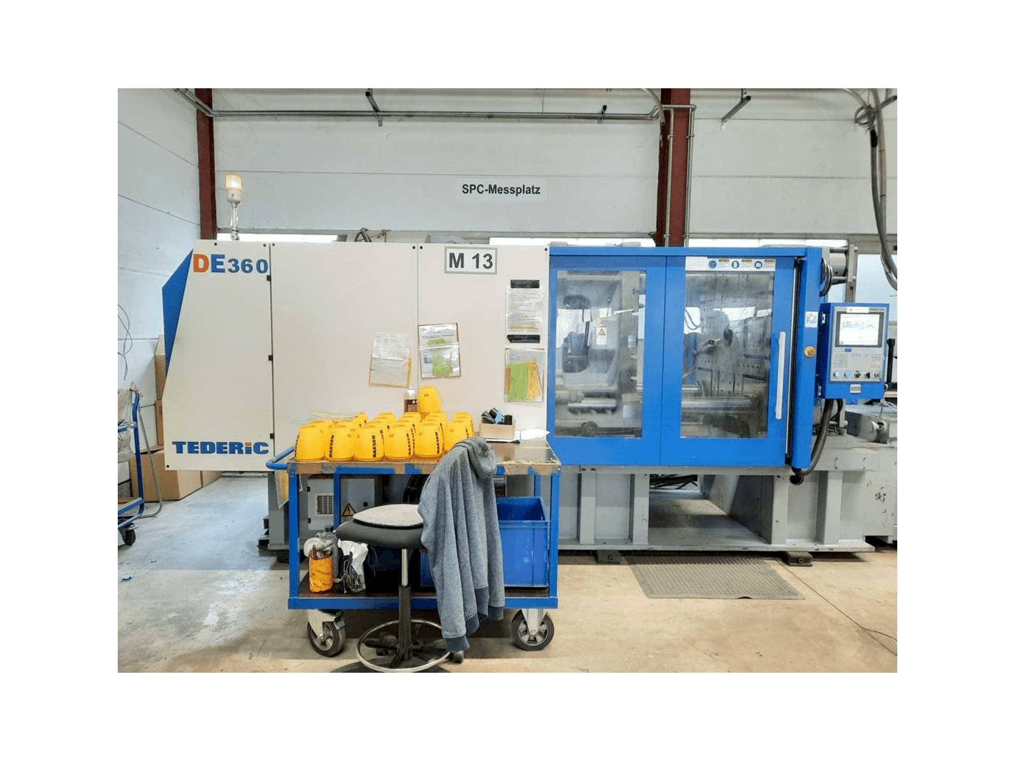 Masina TEDERIC DE360 eestvaade