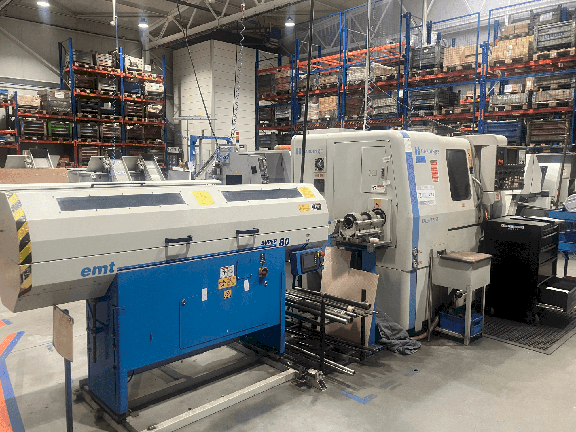 Masina HARDINGE Talent 8/52 eestvaade