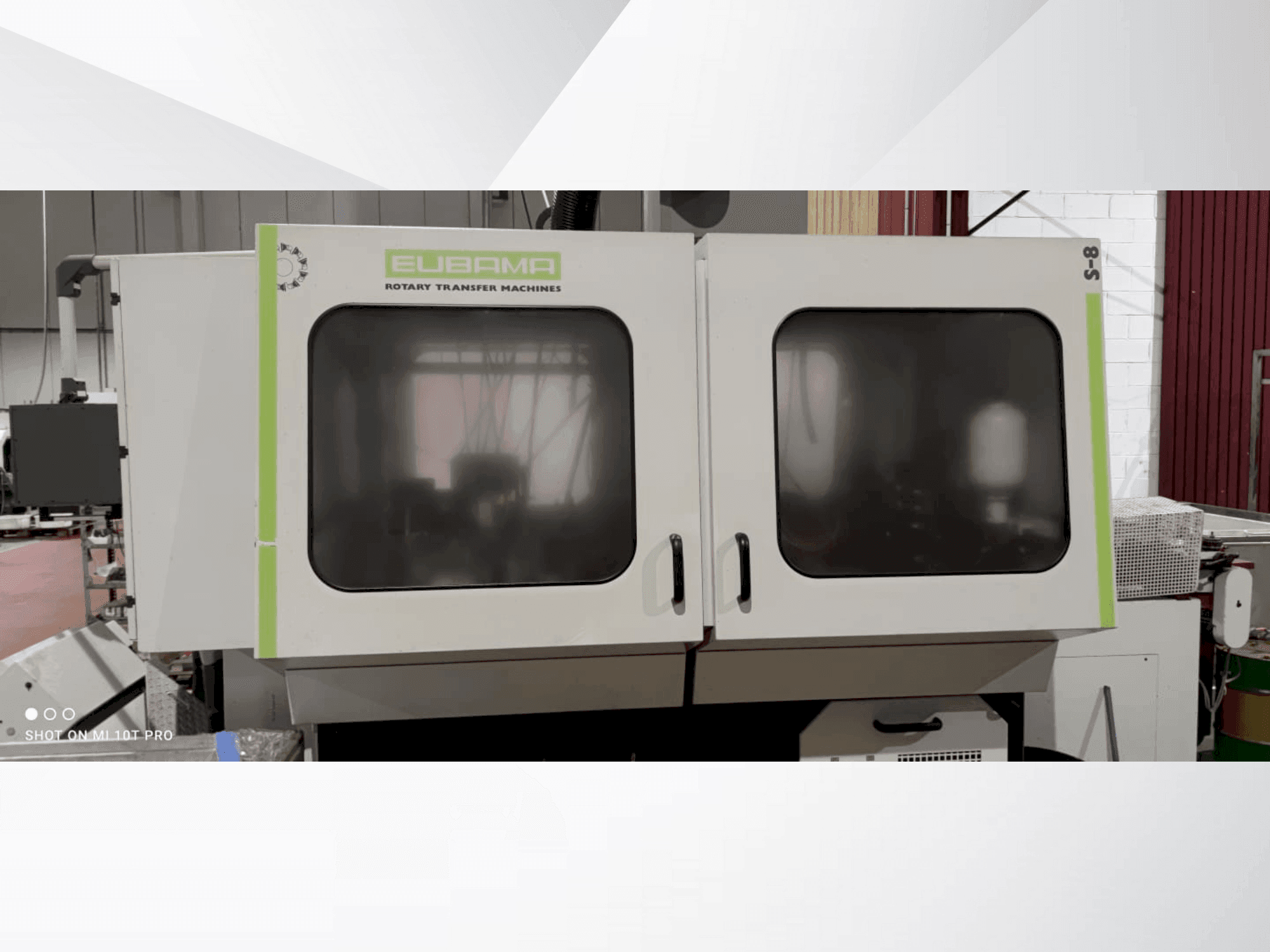 Masina EUBAMA S8 eestvaade