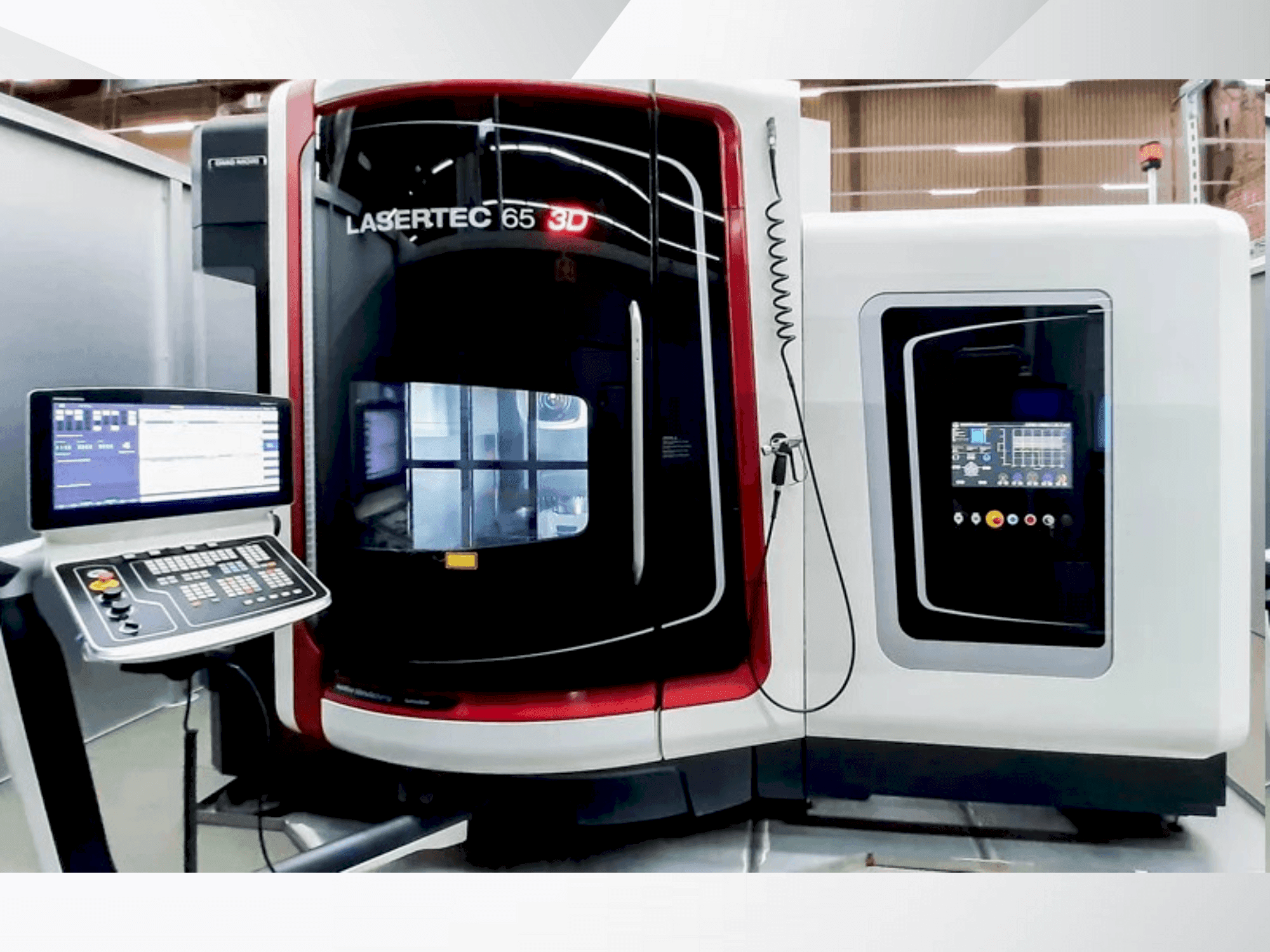 Masina DMG MORI Lasertec 65 eestvaade