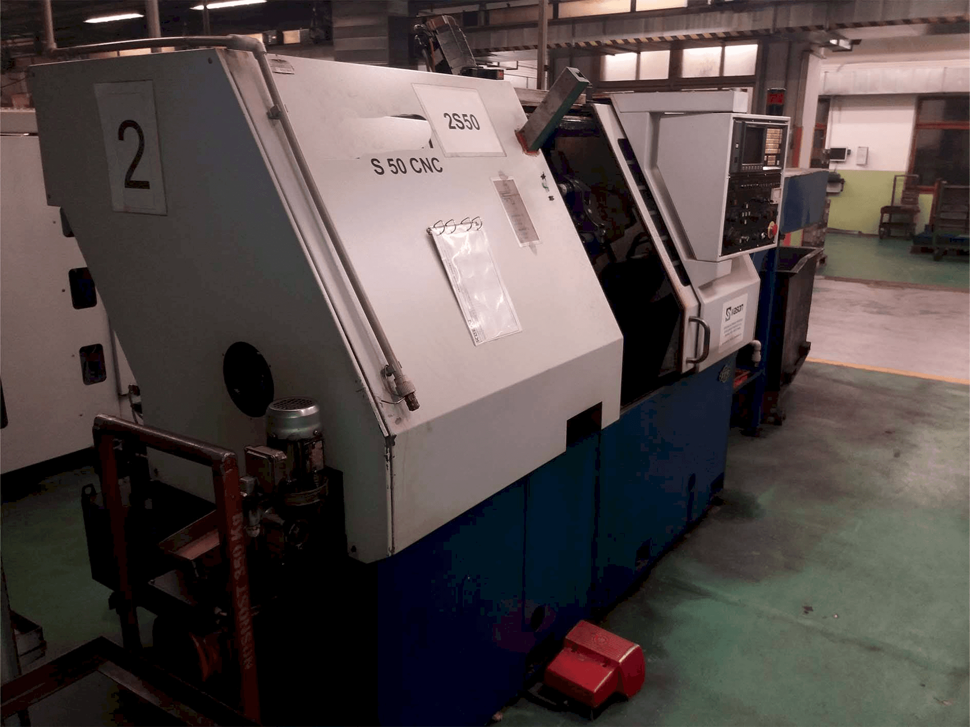 Masina ZPS S-50 CNC eestvaade