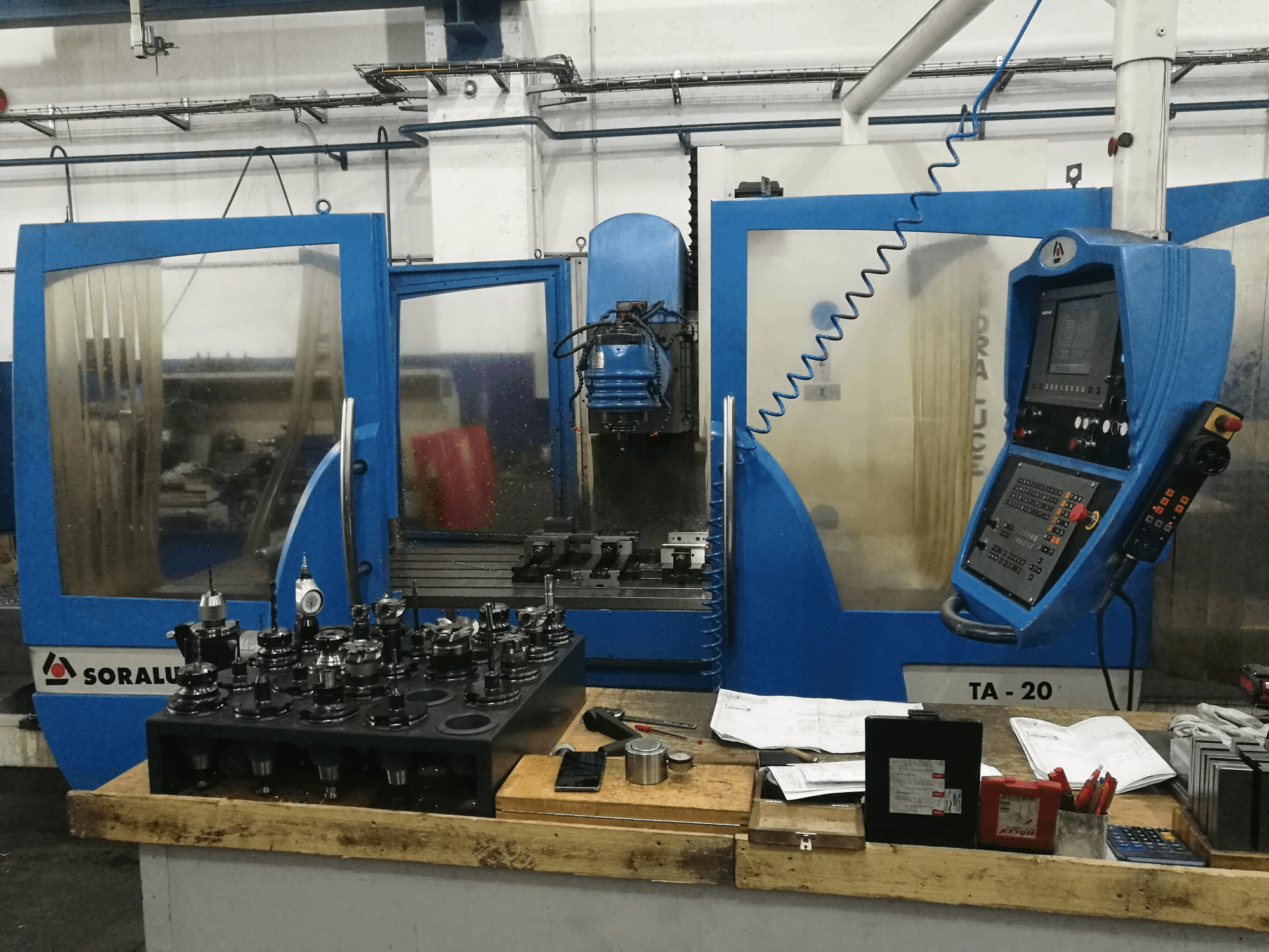 Masina Soraluce TA-20 eestvaade